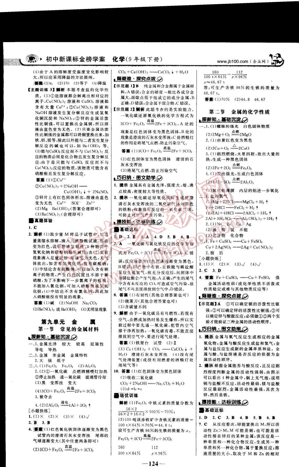 2014年世紀(jì)金榜金榜學(xué)案九年級(jí)化學(xué)下冊(cè)人教版 第7頁