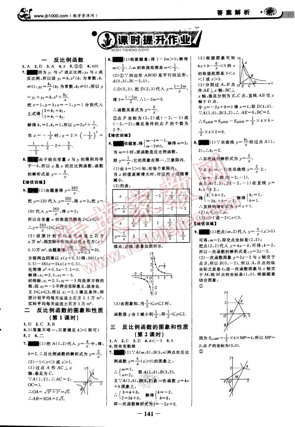 2015年世紀(jì)金榜金榜學(xué)案九年級數(shù)學(xué)下冊人教版 第16頁