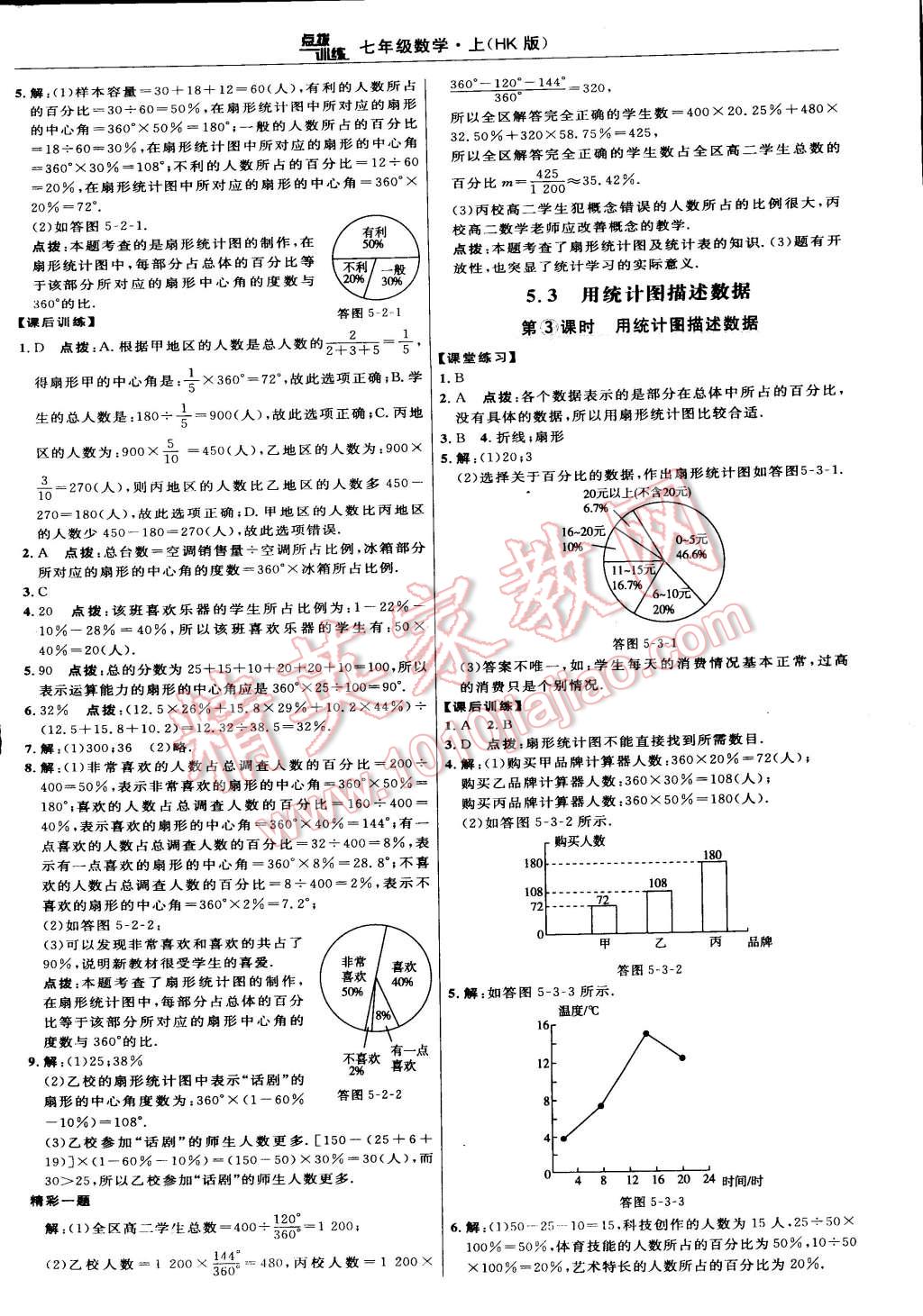 2014年點撥訓(xùn)練七年級數(shù)學(xué)上冊滬科版 第26頁