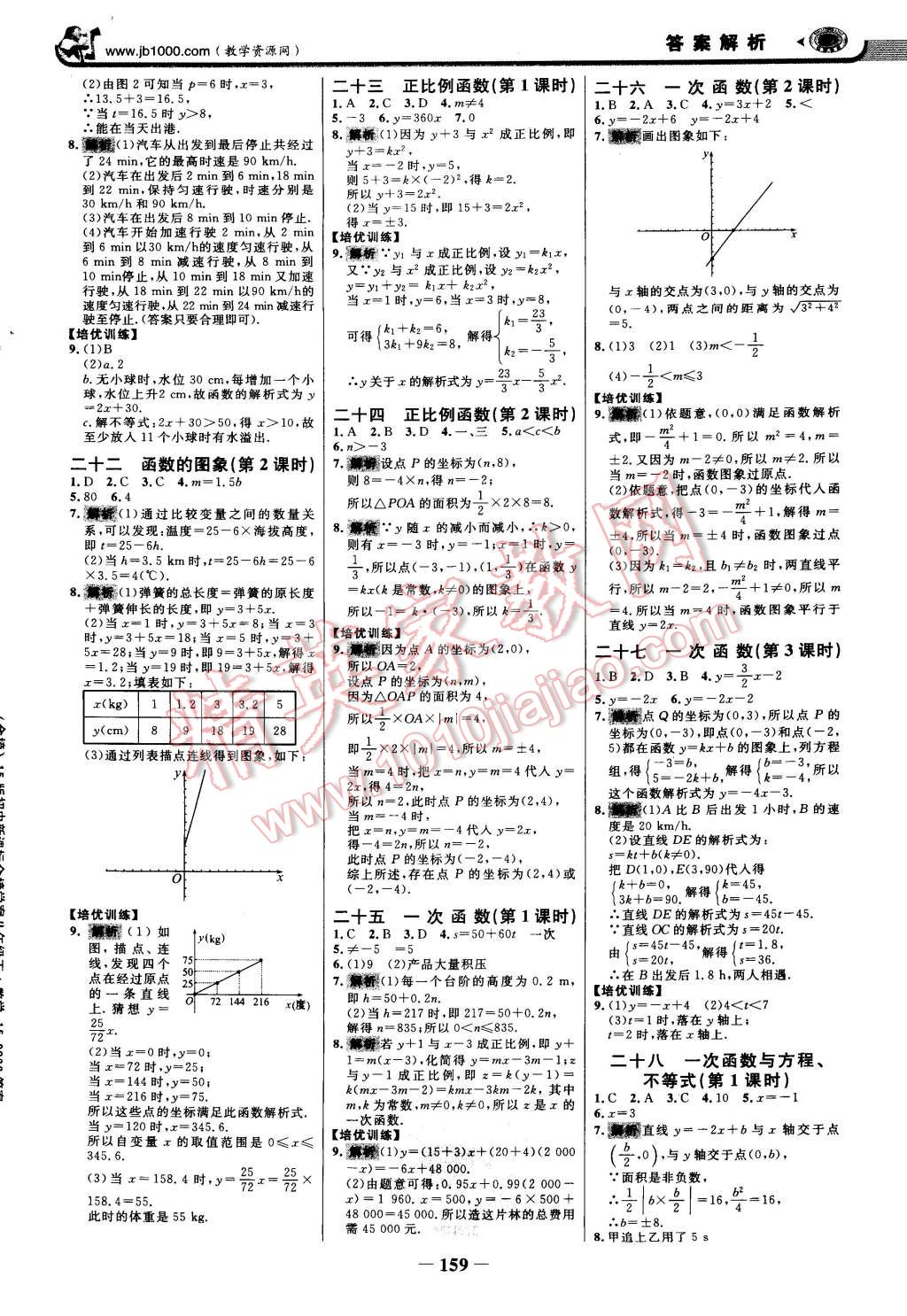 2015年世纪金榜金榜学案八年级数学下册人教版 第18页