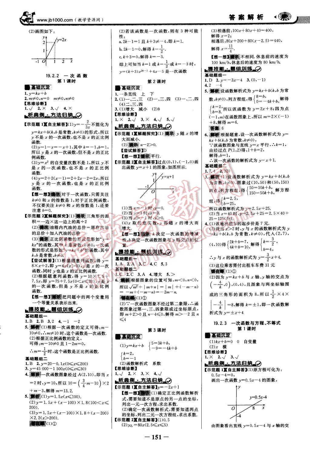 2015年世紀(jì)金榜金榜學(xué)案八年級數(shù)學(xué)下冊人教版 第10頁