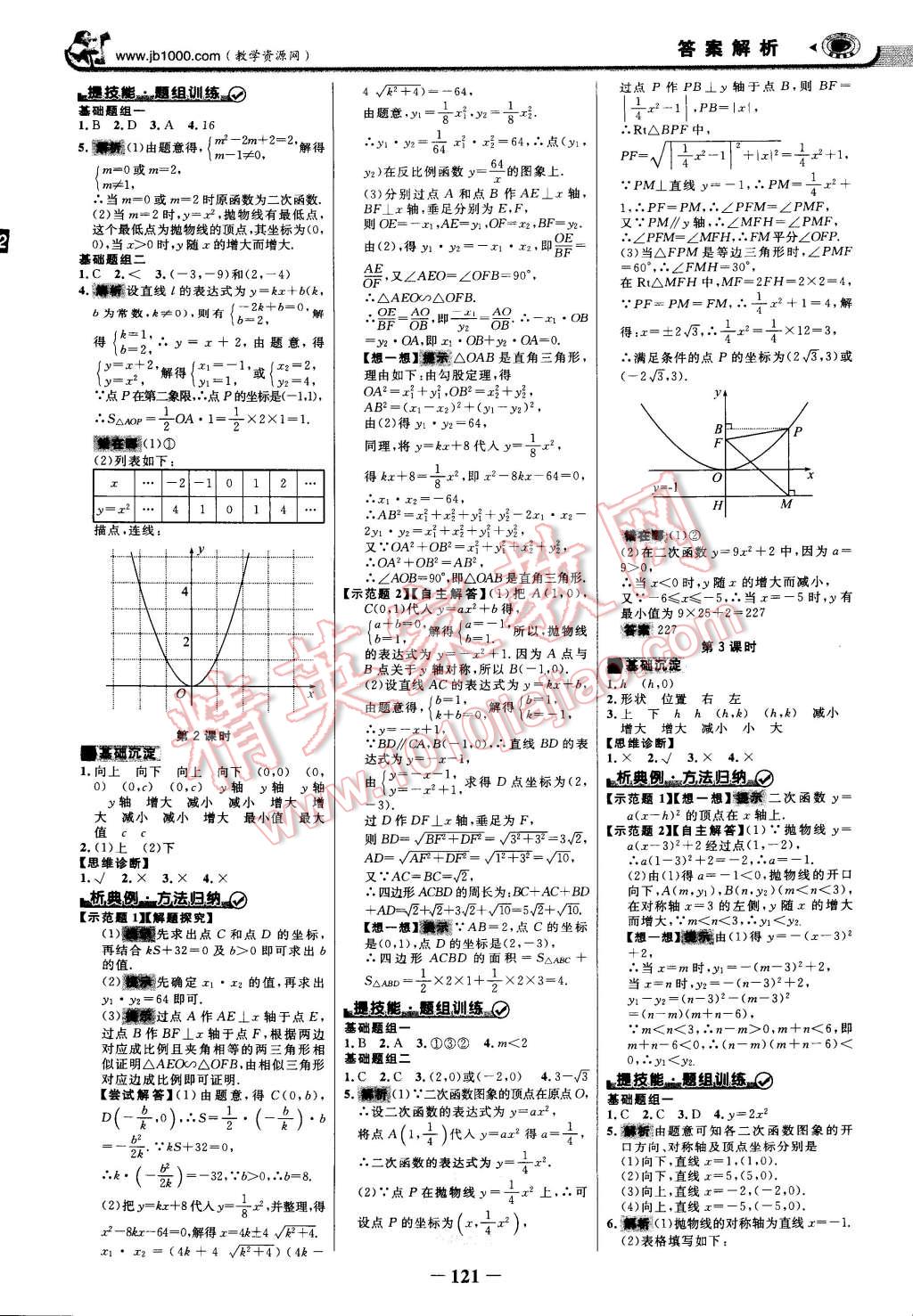 2014年世紀金榜金榜學(xué)案九年級數(shù)學(xué)上冊北師大版 第4頁