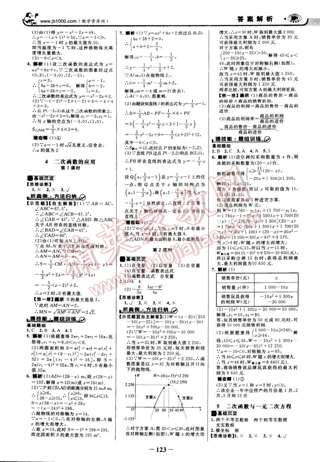 2014年世紀(jì)金榜金榜學(xué)案九年級數(shù)學(xué)上冊北師大版 第6頁