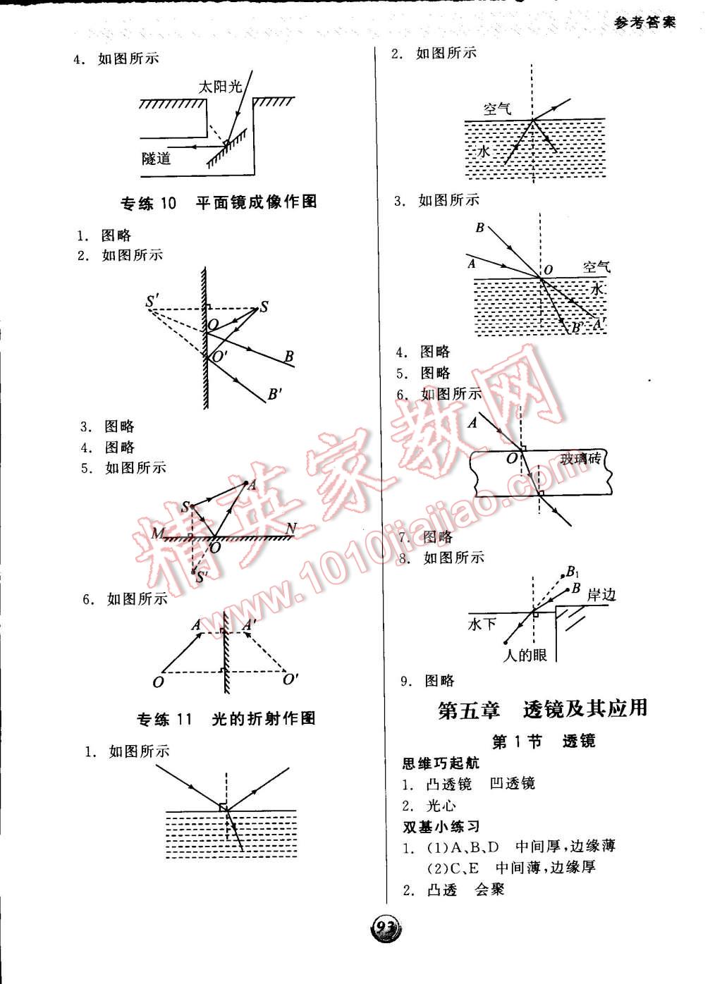 2014年全品基礎(chǔ)小練習(xí)八年級物理上冊人教版 第5頁