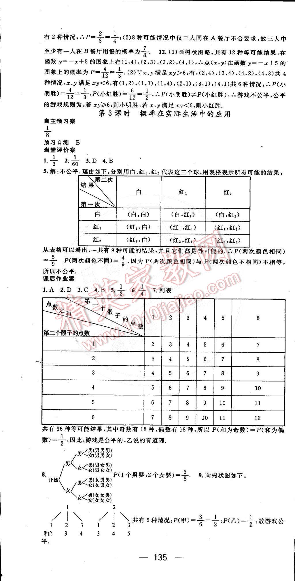 2015年名师测控九年级数学下册沪科版 第16页