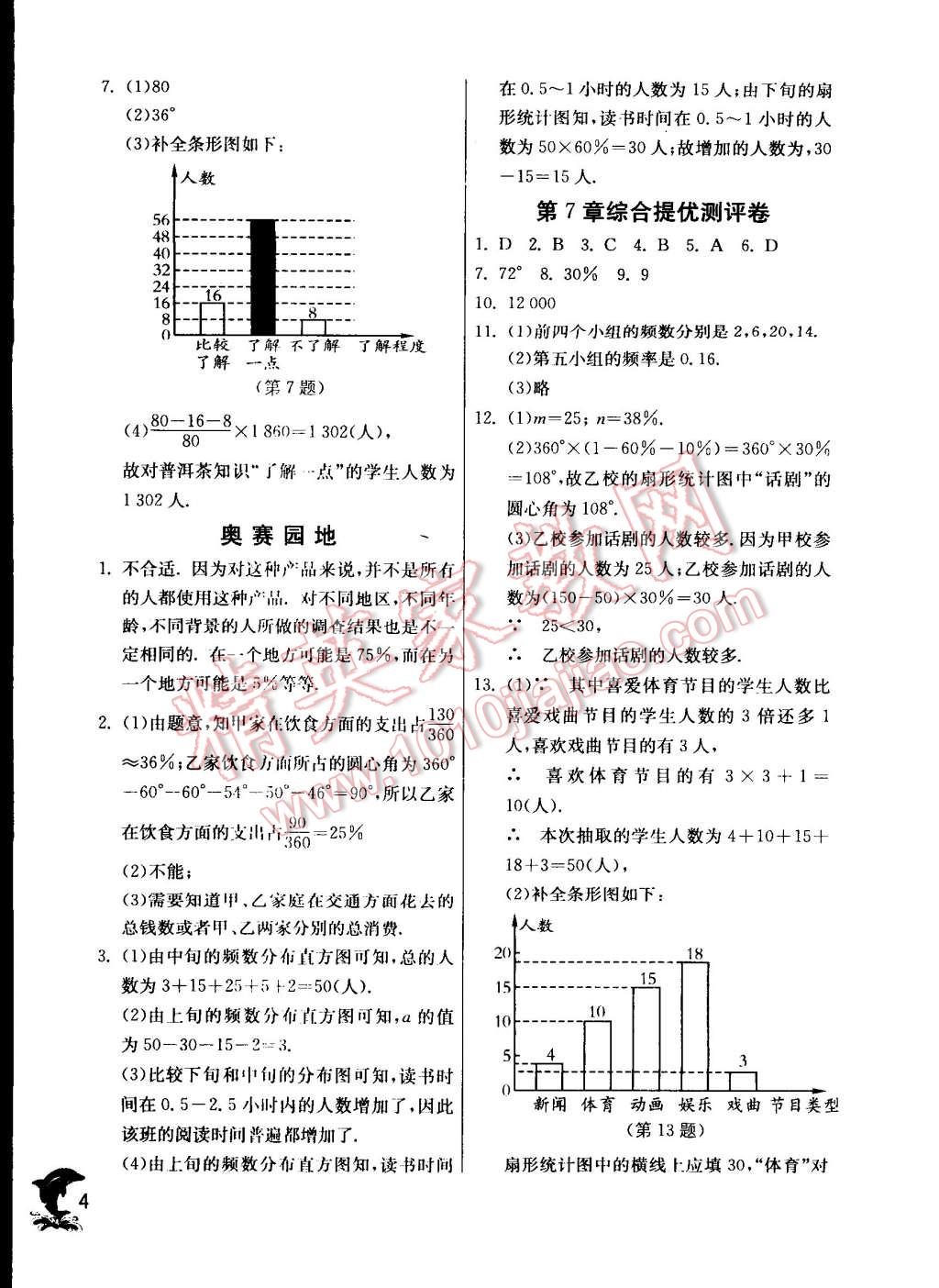 2015年實(shí)驗(yàn)班提優(yōu)訓(xùn)練八年級(jí)數(shù)學(xué)下冊(cè)蘇科版 第4頁(yè)