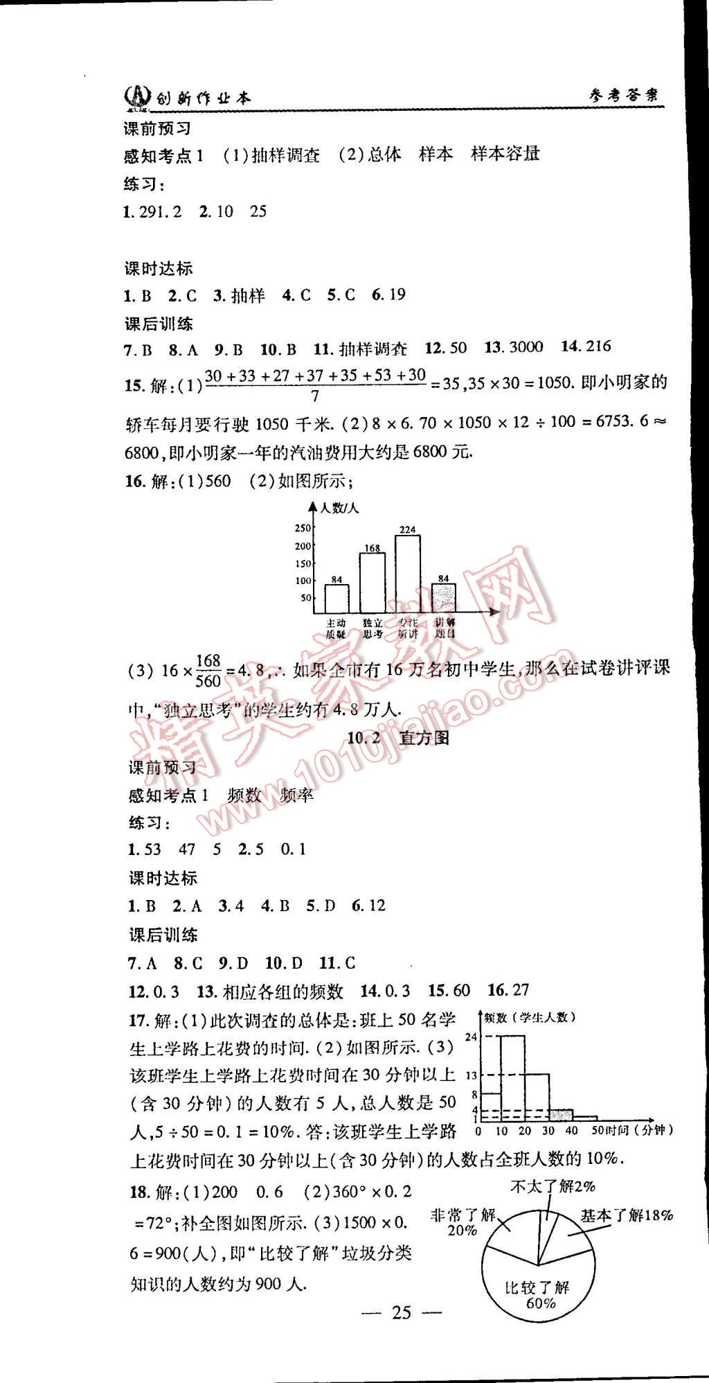 2015年创新课堂创新作业本七年级数学下册人教版 第25页