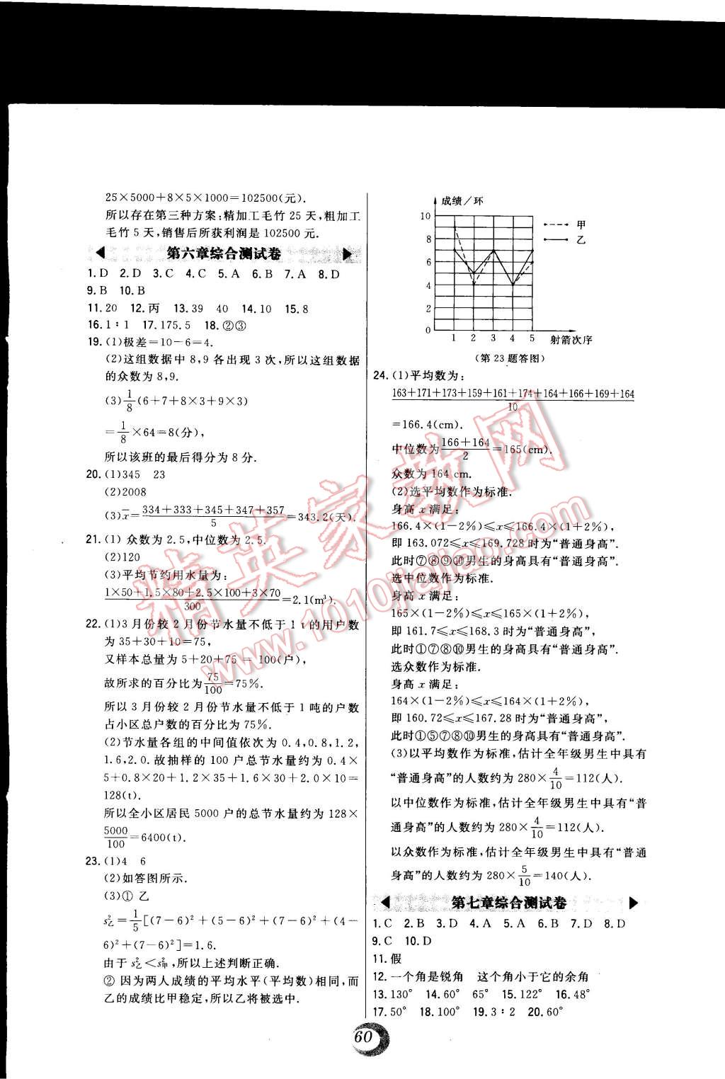 2014年北大绿卡八年级数学上册北师大版 第24页