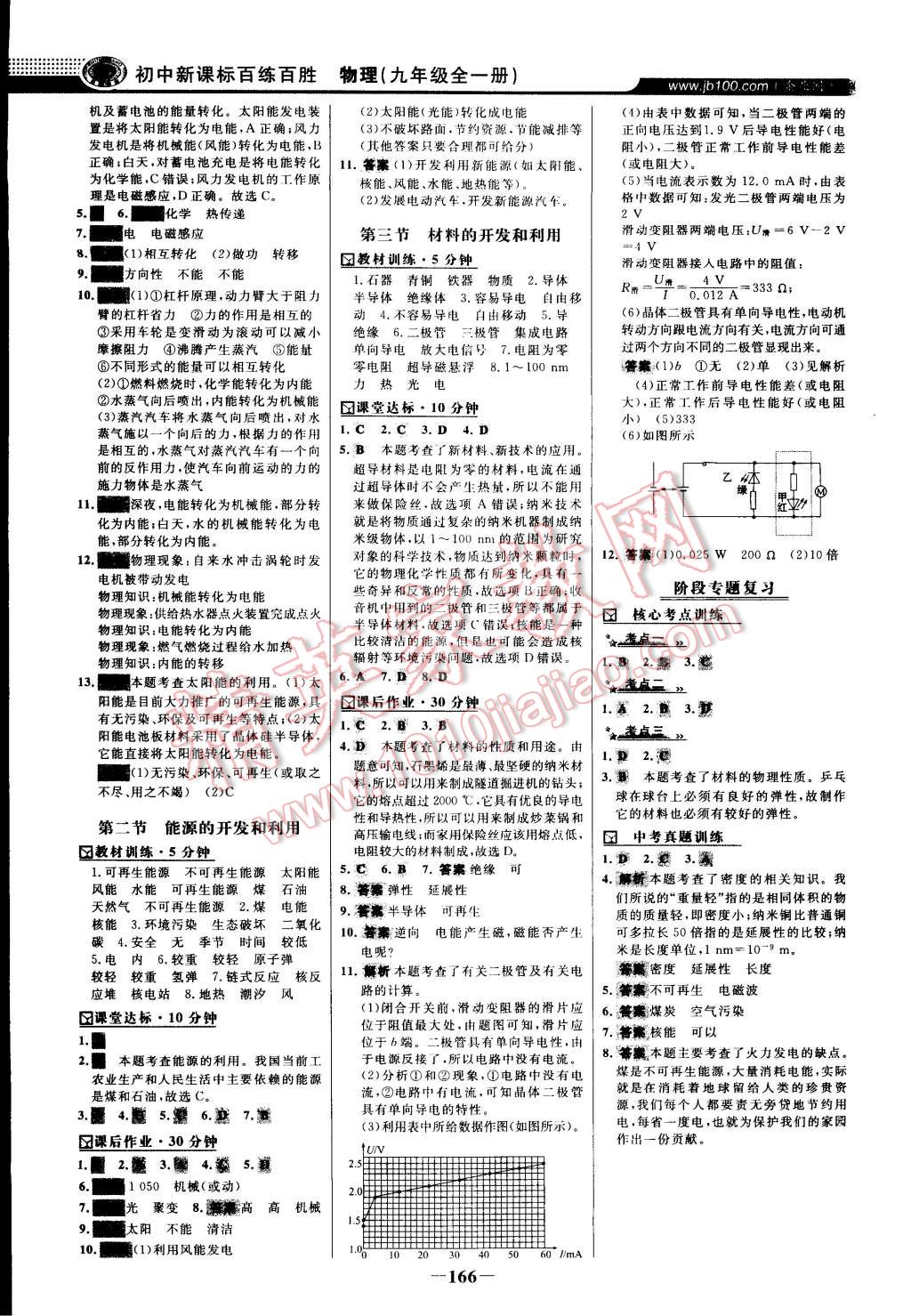 2014年世紀(jì)金榜百練百勝九年級物理全一冊滬科版 第17頁