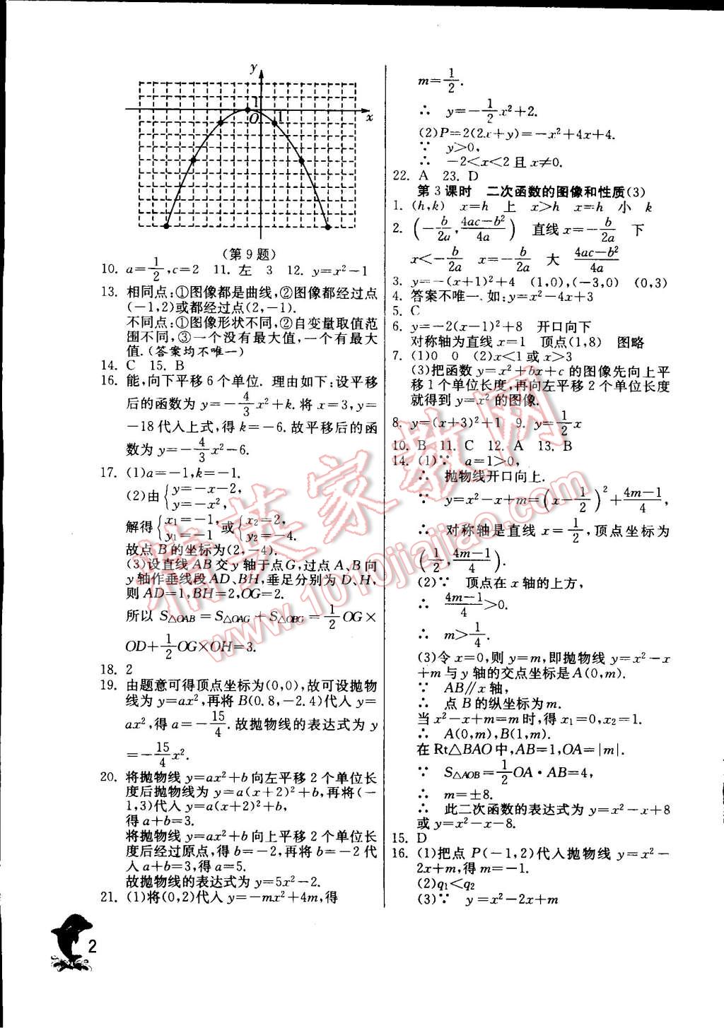 2015年實驗班提優(yōu)訓(xùn)練九年級數(shù)學(xué)下冊蘇科版 第2頁