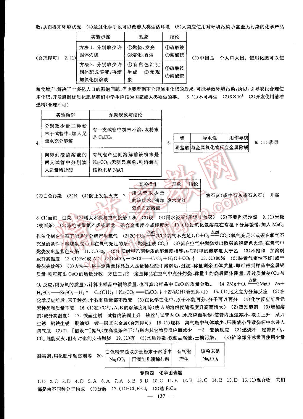 2015年名校課堂內(nèi)外九年級(jí)化學(xué)下冊(cè)人教版 第20頁