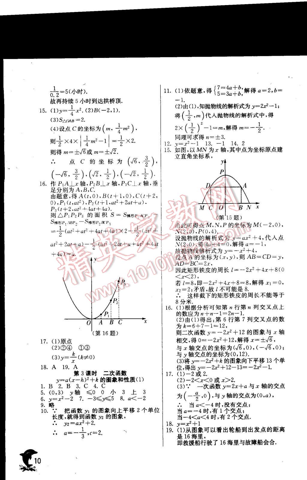 2014年實(shí)驗(yàn)班提優(yōu)訓(xùn)練九年級數(shù)學(xué)上冊人教版 第10頁