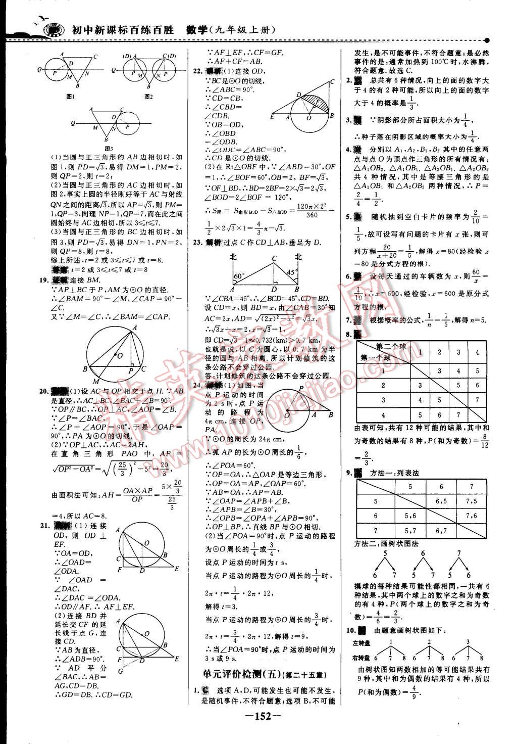 2014年世纪金榜百练百胜九年级数学上册人教版 第6页