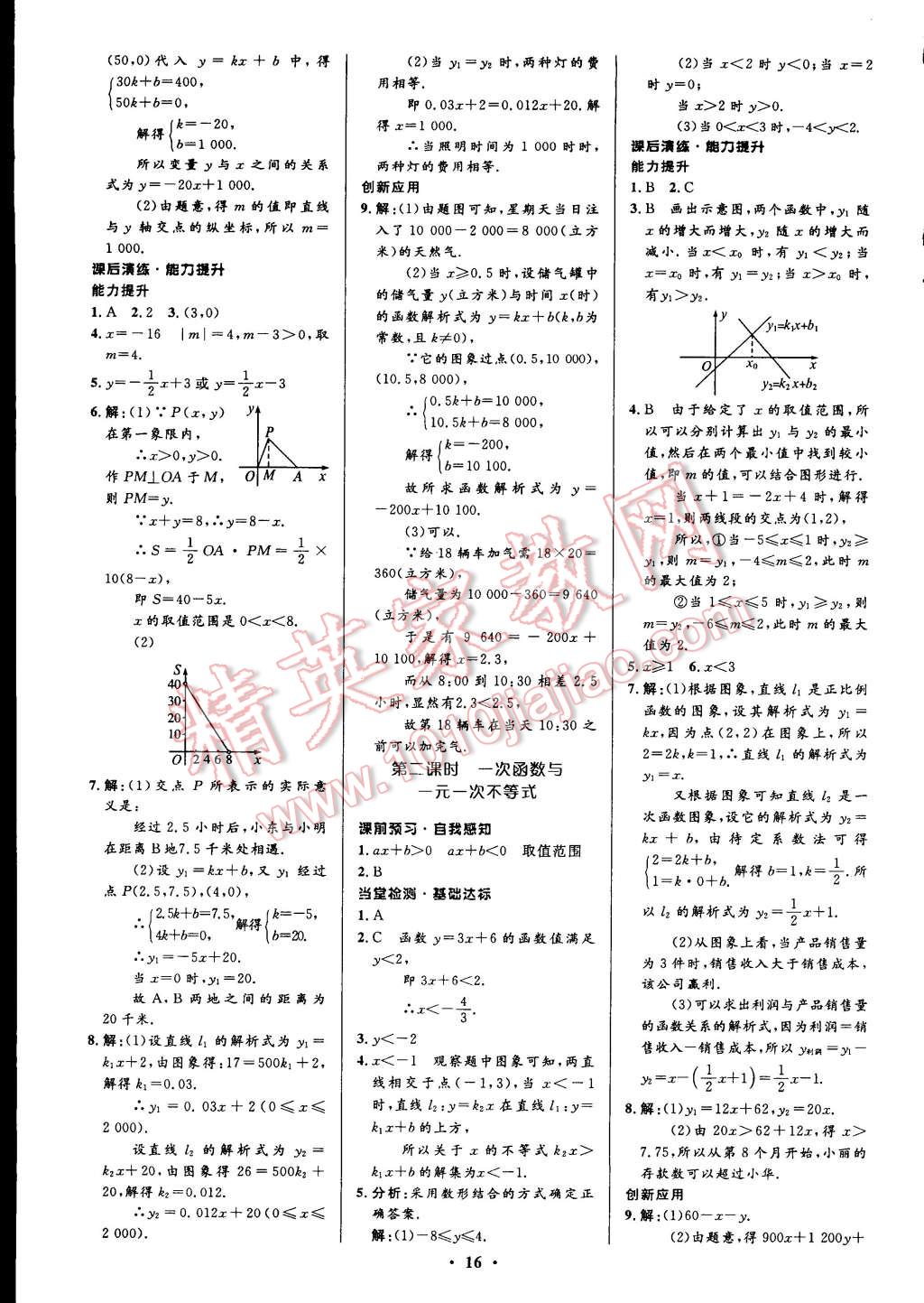 2015年初中同步測控全優(yōu)設(shè)計八年級數(shù)學(xué)下冊人教版 第22頁