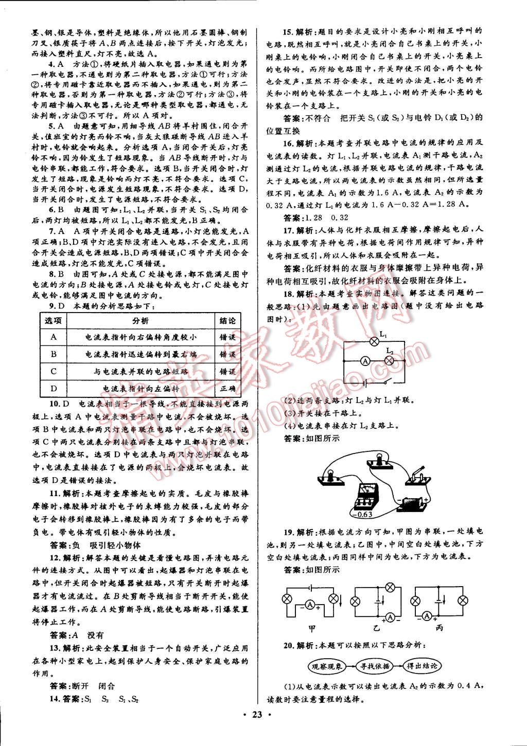 2014年初中同步測控全優(yōu)設計九年級物理全一冊人教版 第3頁