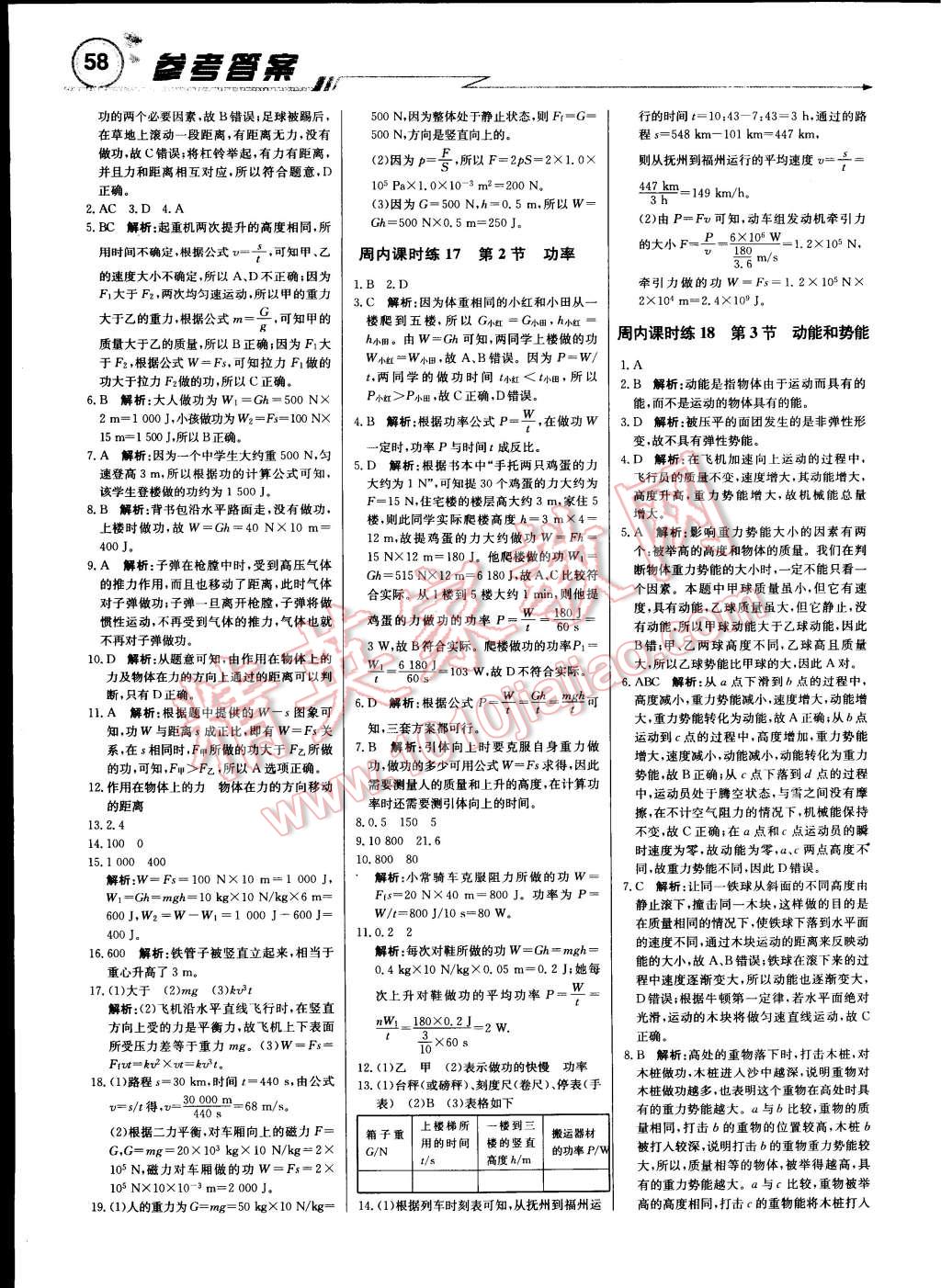 2015年輕巧奪冠周測月考直通中考八年級物理下冊人教版 第10頁