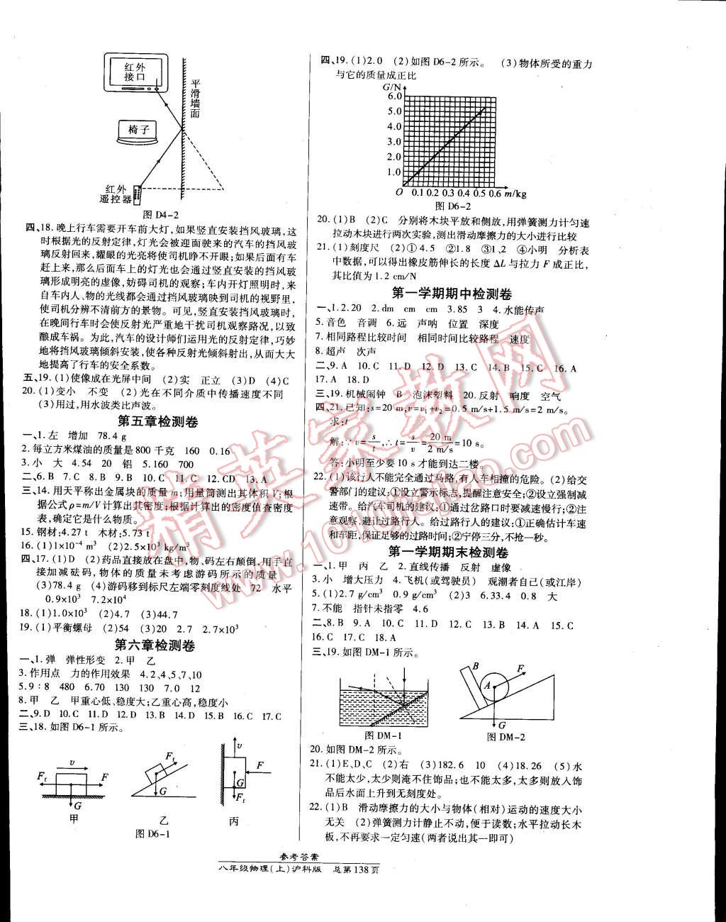 2014年高效课时通10分钟掌控课堂八年级物理上册沪科版 第12页