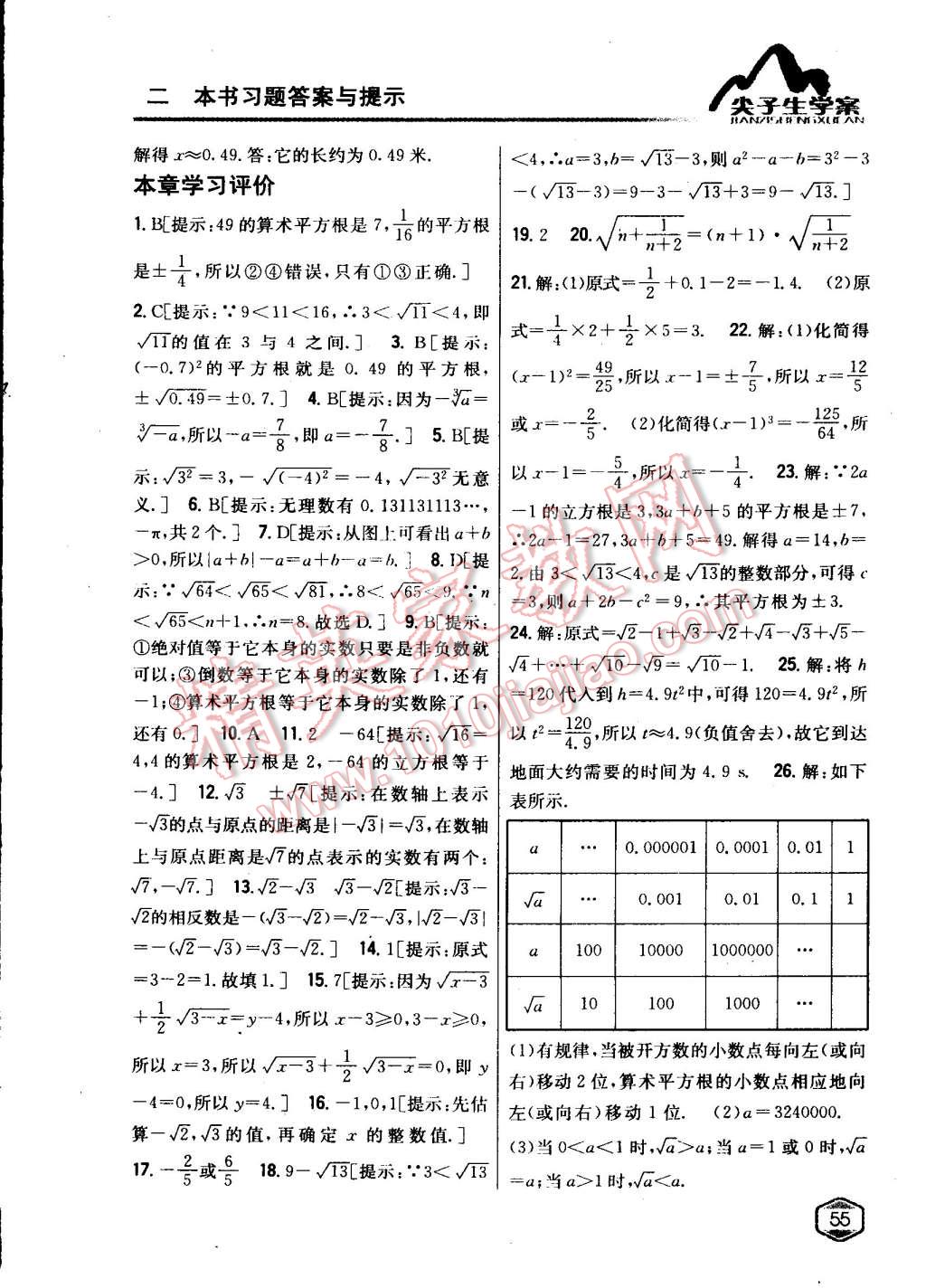 2015年尖子生學(xué)案七年級數(shù)學(xué)下冊人教版 第4頁