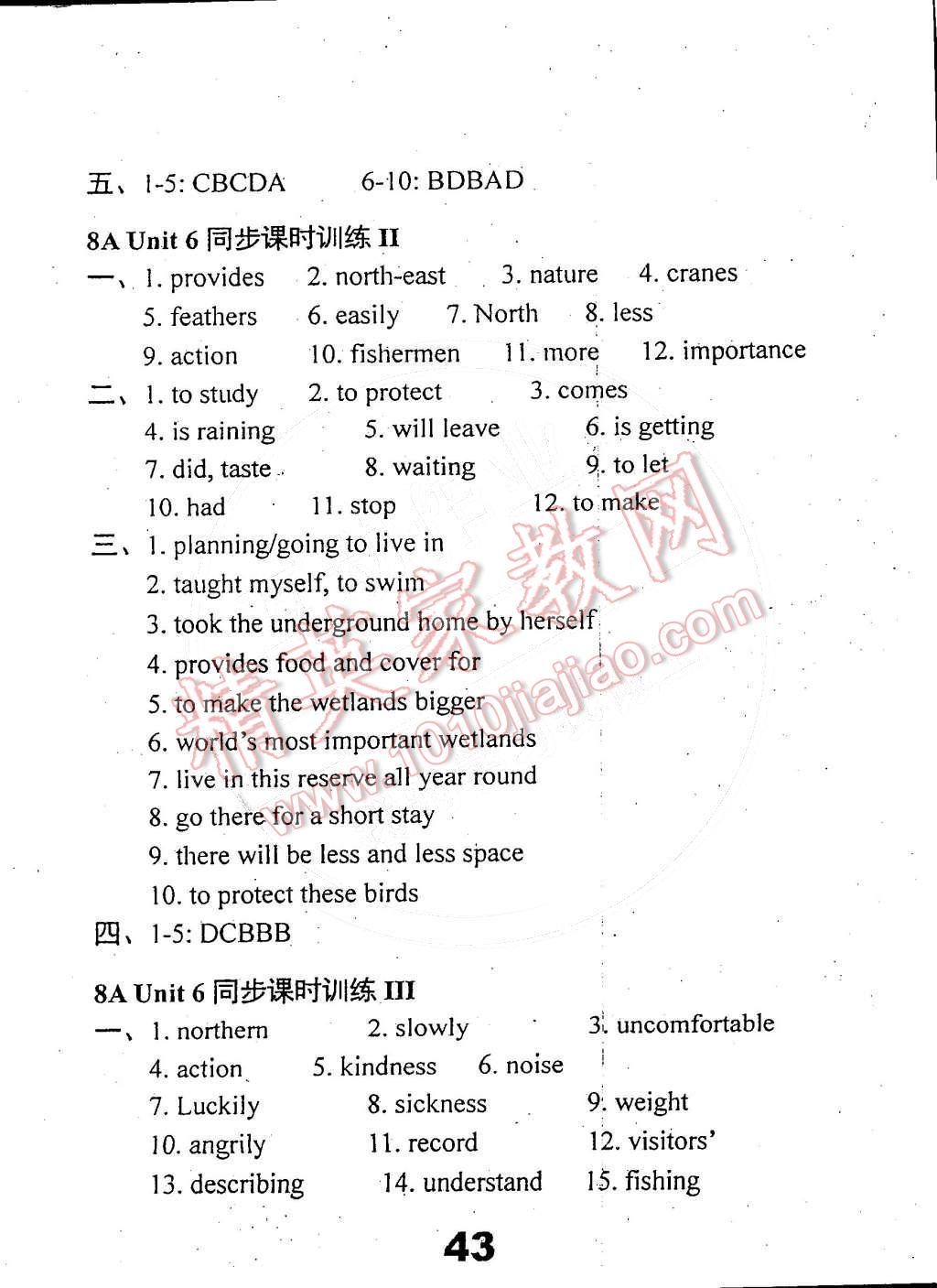 2014年時(shí)代新課程初中英語(yǔ)八年級(jí)上冊(cè) Unit 6 Birdwatching第129頁(yè)