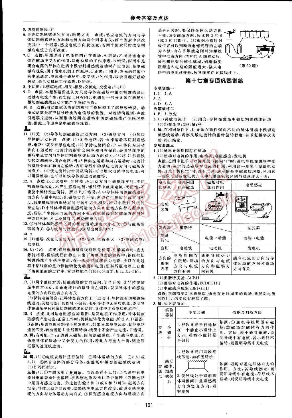 2015年綜合應(yīng)用創(chuàng)新題典中點(diǎn)九年級(jí)物理下冊(cè)滬粵版 第11頁(yè)