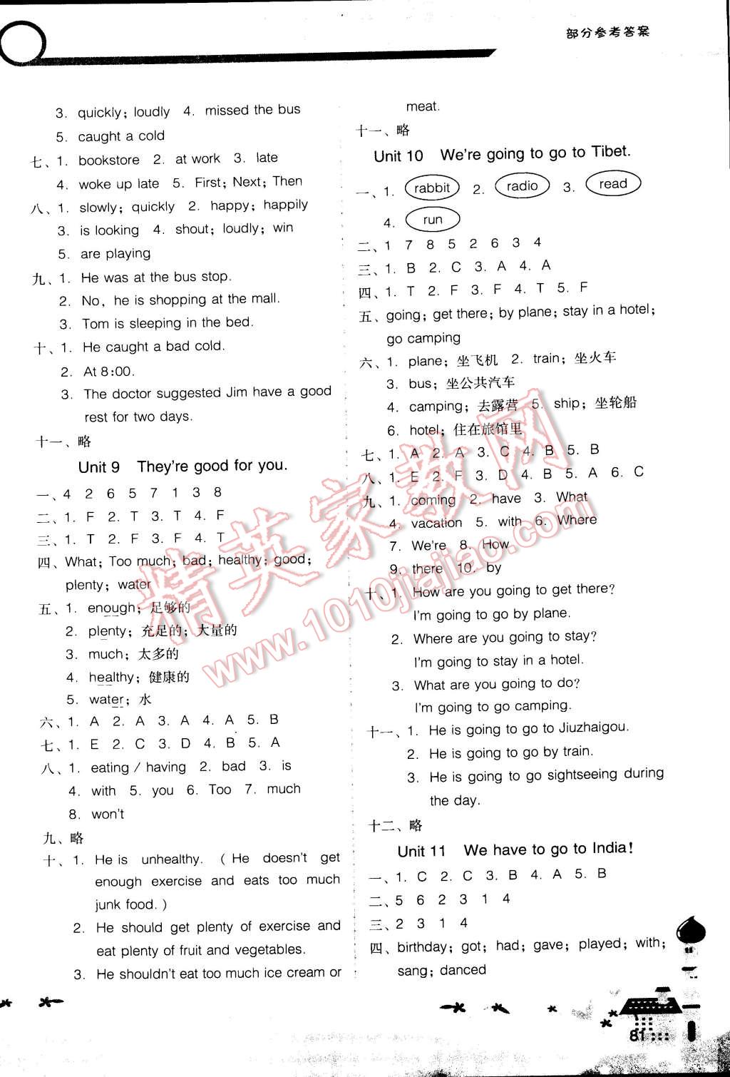 2015年新課程學(xué)習(xí)輔導(dǎo)六年級英語下冊廣東人民版 第4頁