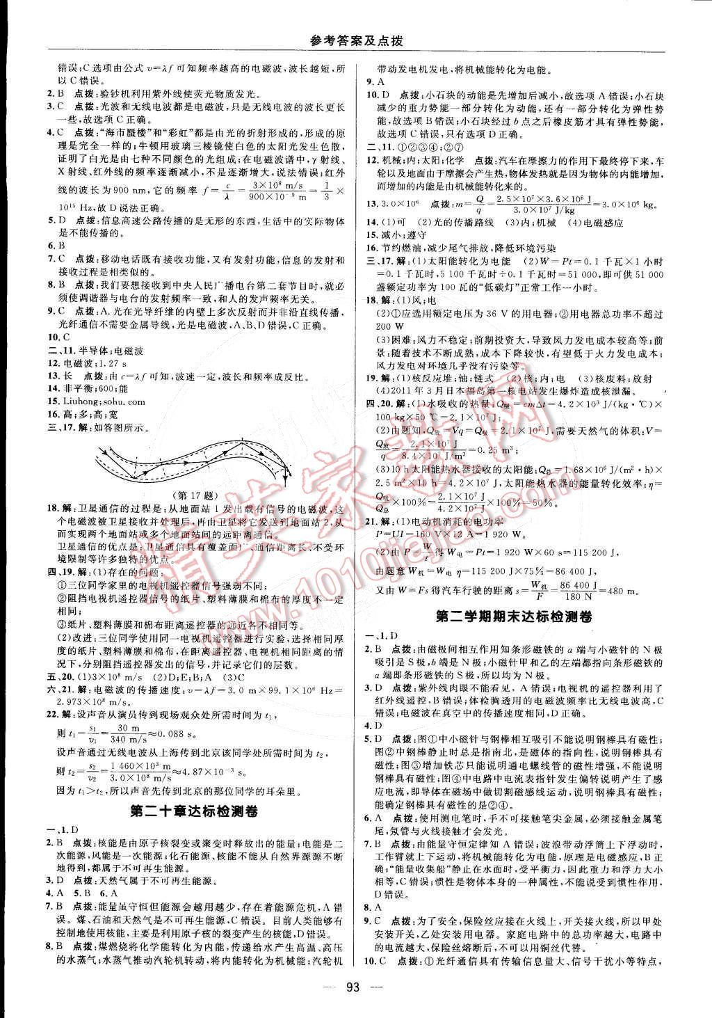 2015年綜合應(yīng)用創(chuàng)新題典中點(diǎn)九年級(jí)物理下冊(cè)滬粵版 第3頁