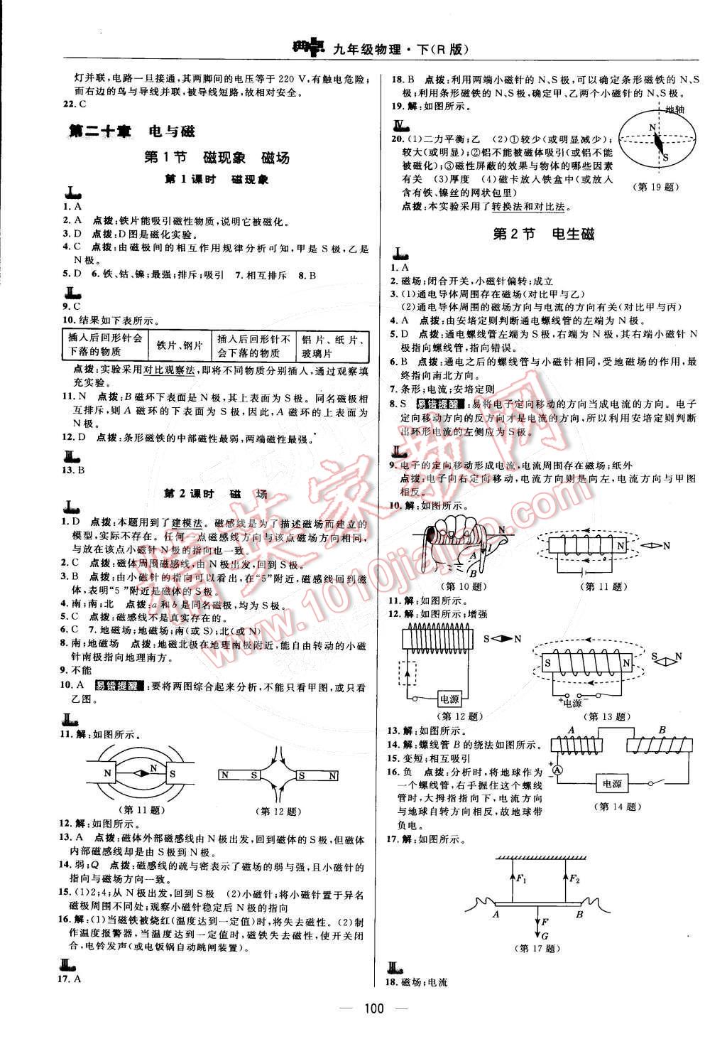 2015年綜合應(yīng)用創(chuàng)新題典中點(diǎn)九年級(jí)物理下冊(cè)人教版 第6頁