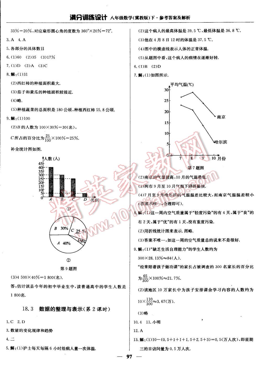 2015年滿分訓練設(shè)計八年級數(shù)學下冊冀教版 第2頁