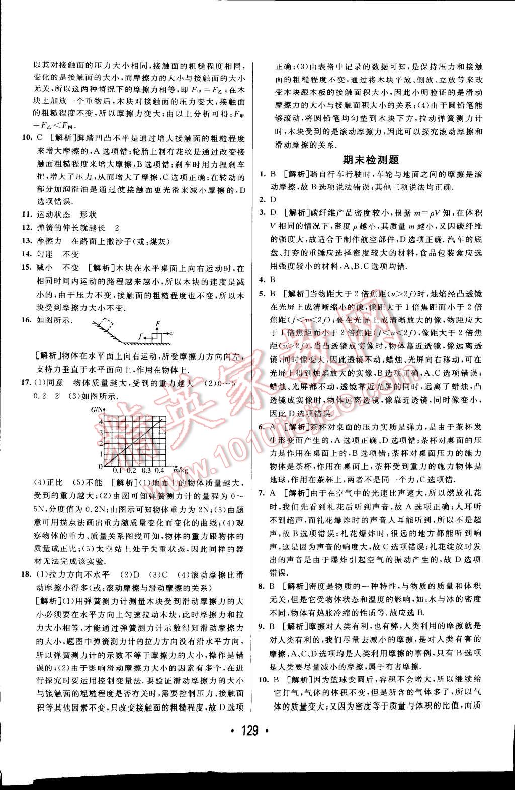 2014年同行學(xué)案課堂達(dá)標(biāo)八年級(jí)物理上冊(cè)滬科版 第25頁(yè)