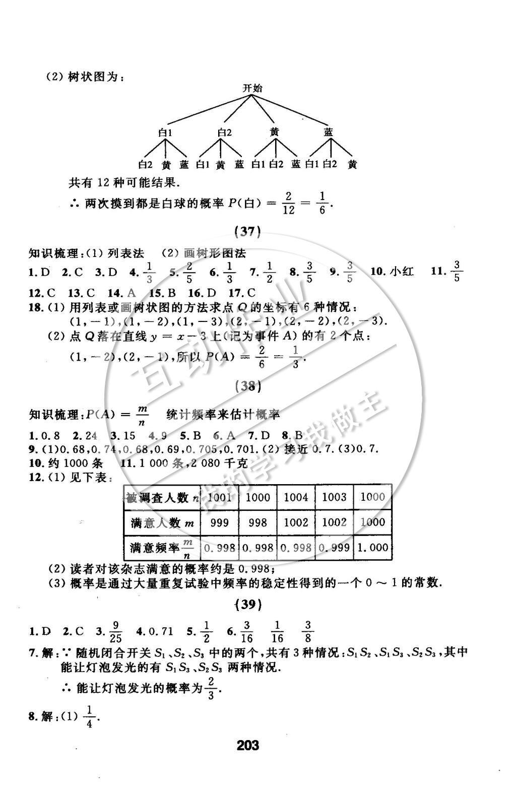 2014年试题优化课堂同步九年级数学上册人教版 第36页