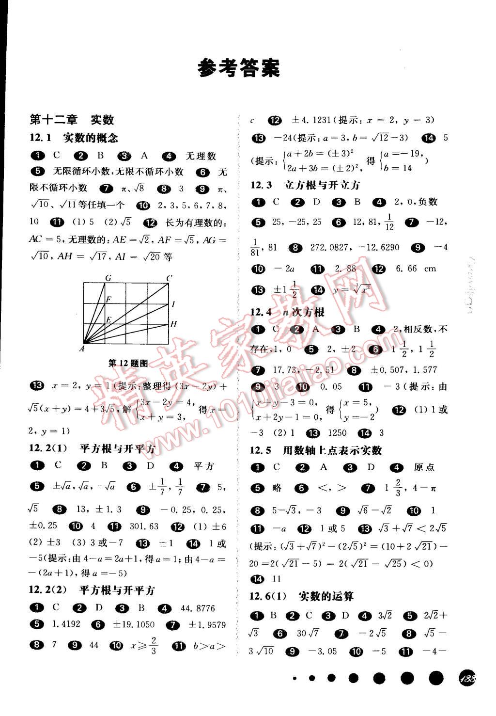 2015年一課一練七年級(jí)數(shù)學(xué)下冊(cè)華東師大版 第1頁(yè)