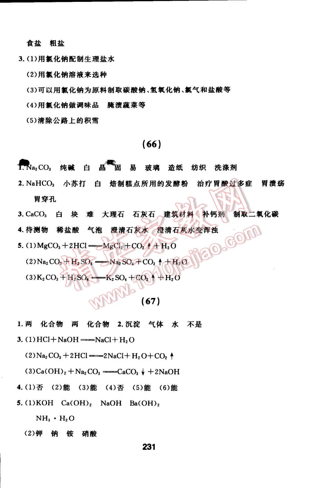 2015年試題優(yōu)化課堂同步九年級(jí)化學(xué)下冊(cè)人教版 第51頁