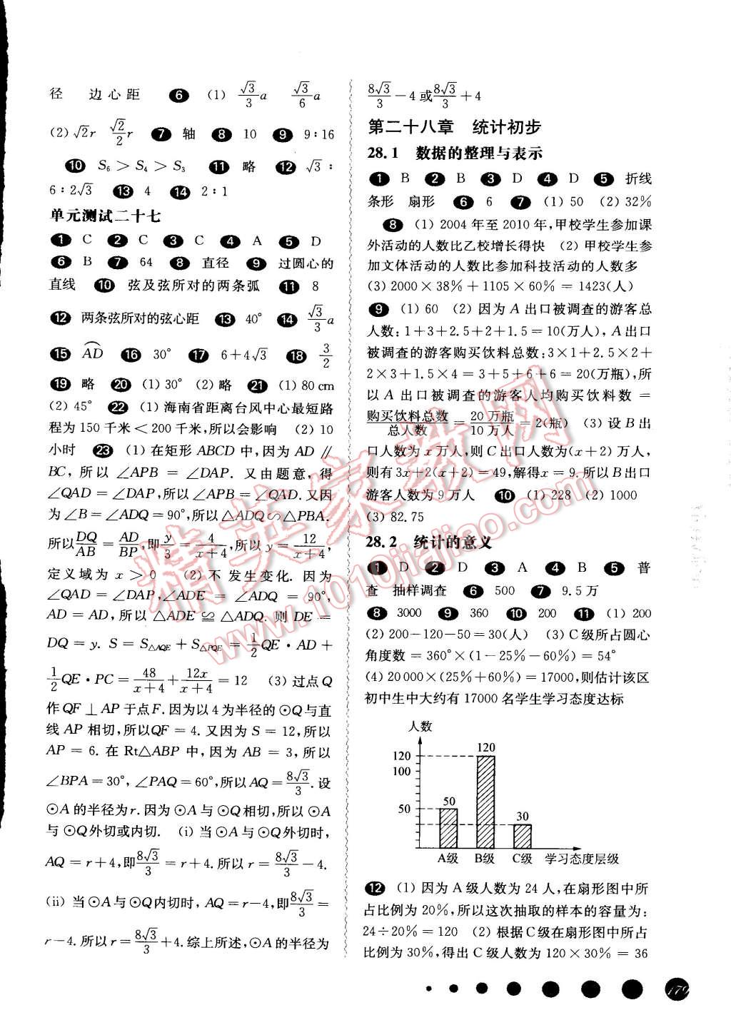 2014年一课一练九年级数学全一册华东师大版 第15页