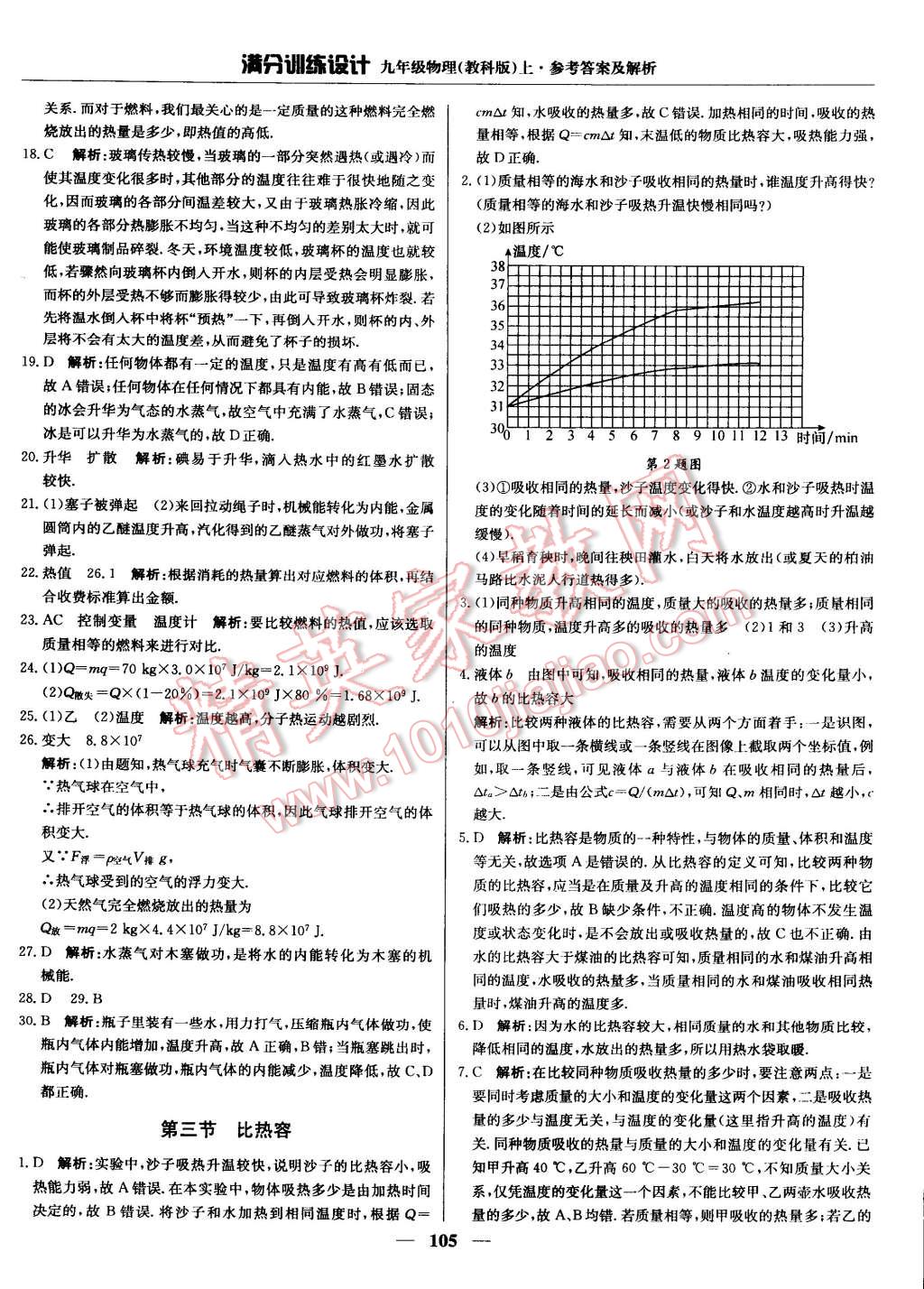 2014年滿分訓(xùn)練設(shè)計(jì)九年級(jí)物理上冊(cè)教科版 第2頁(yè)