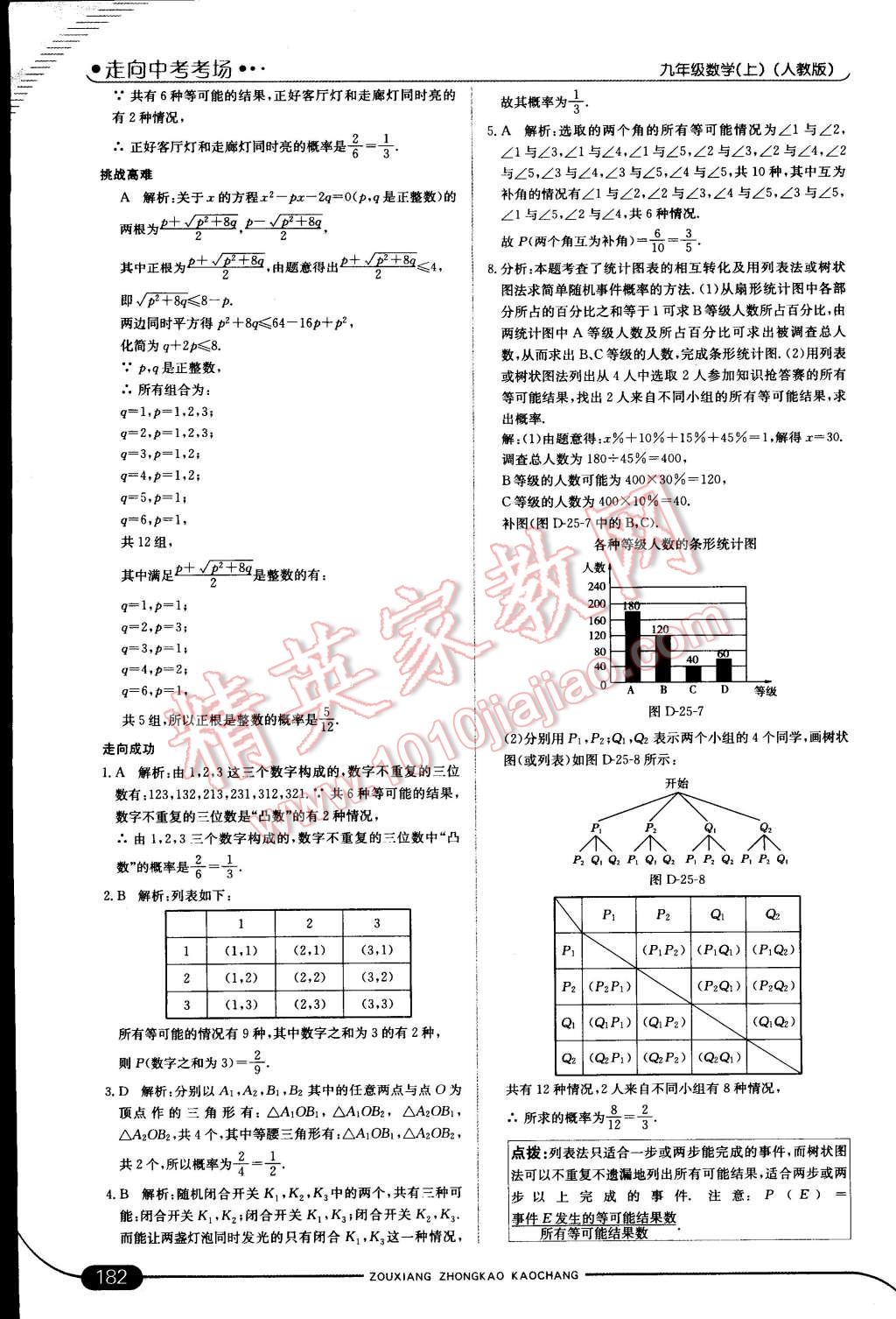 2014年走向中考考场九年级数学上册人教版 第36页