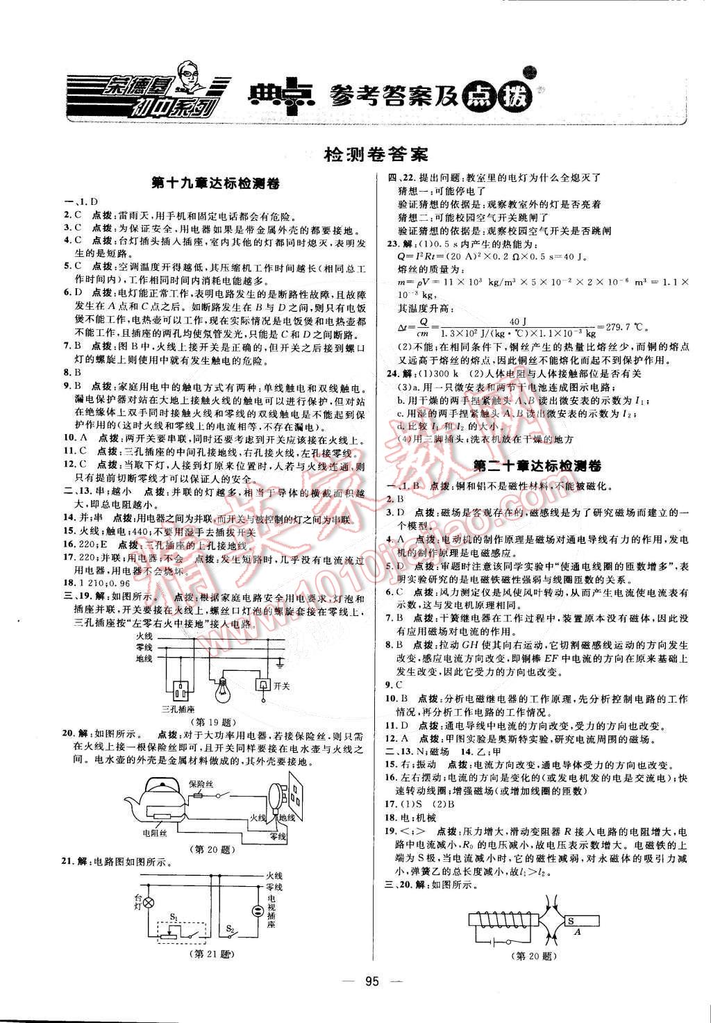 2015年綜合應(yīng)用創(chuàng)新題典中點(diǎn)九年級(jí)物理下冊(cè)人教版 第1頁(yè)