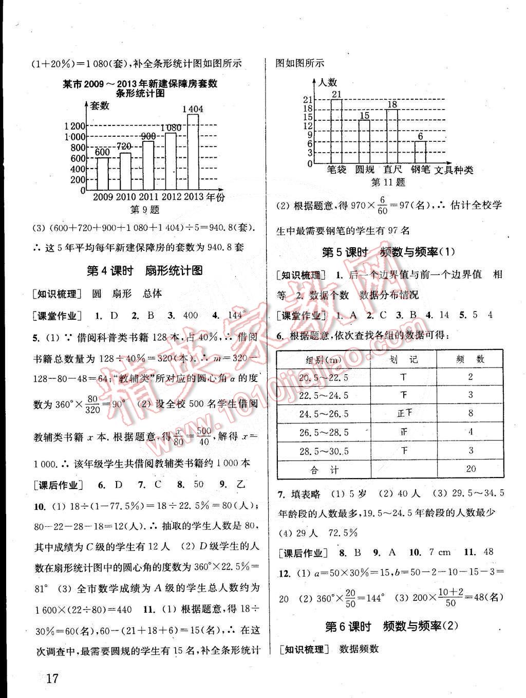 2015年通城學(xué)典課時(shí)作業(yè)本七年級(jí)數(shù)學(xué)下冊(cè)浙教版 第17頁(yè)