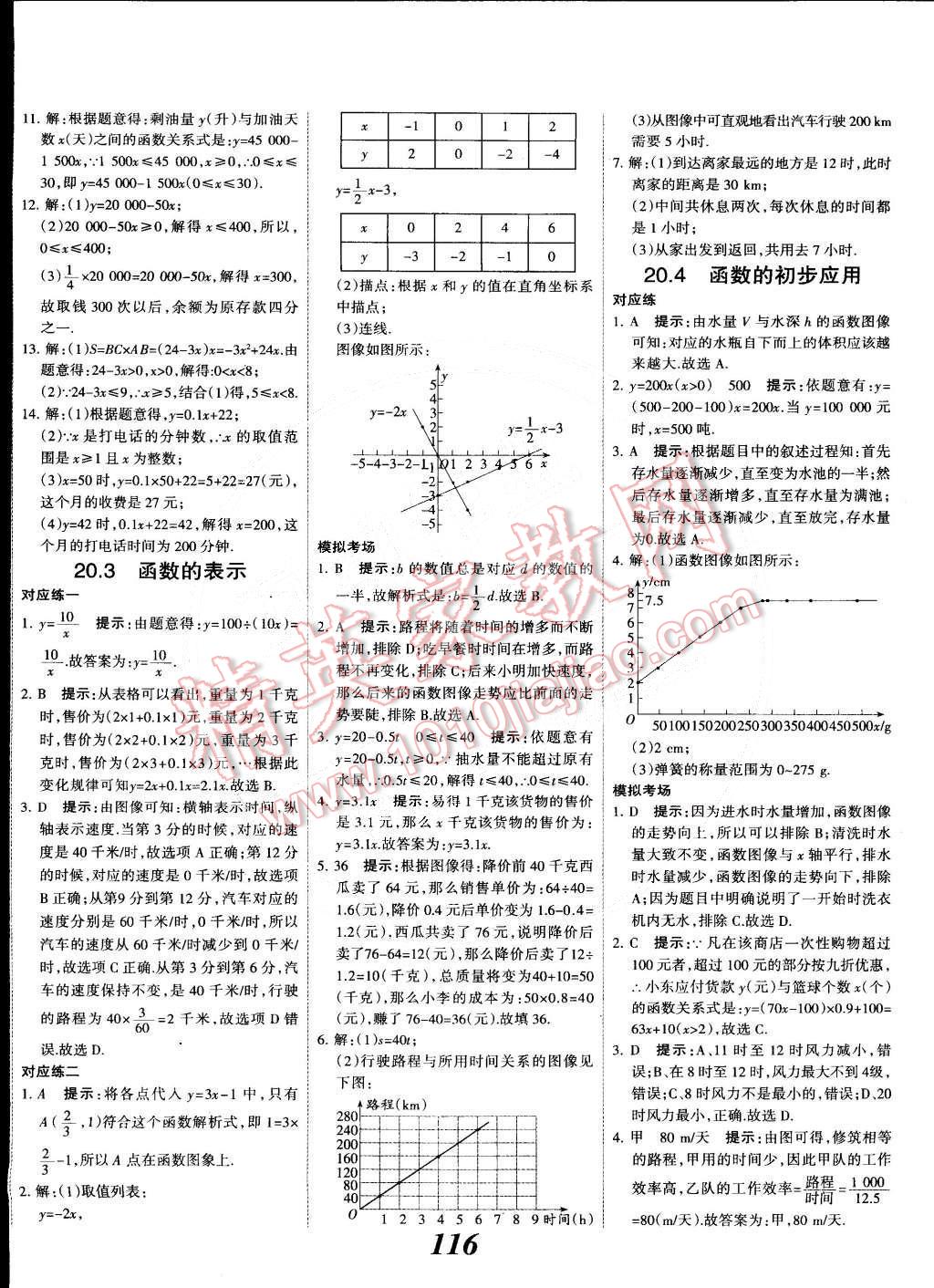 2015年全優(yōu)課堂考點(diǎn)集訓(xùn)與滿分備考八年級數(shù)學(xué)下冊冀教版 第12頁