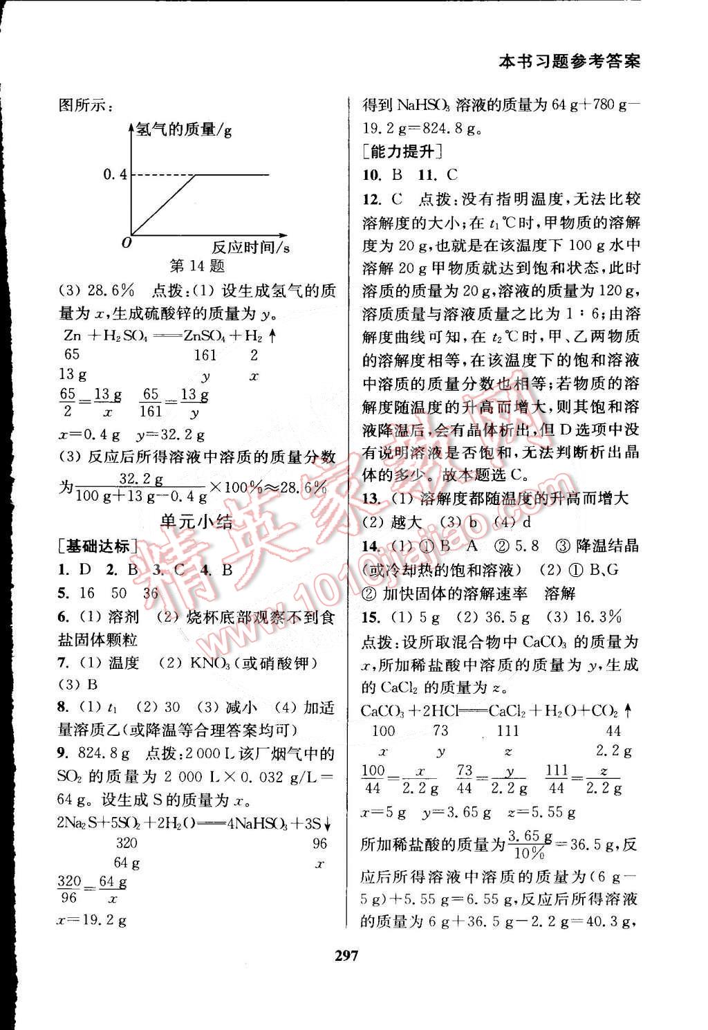 2015年通城學典非常課課通九年級化學下冊人教版 第5頁