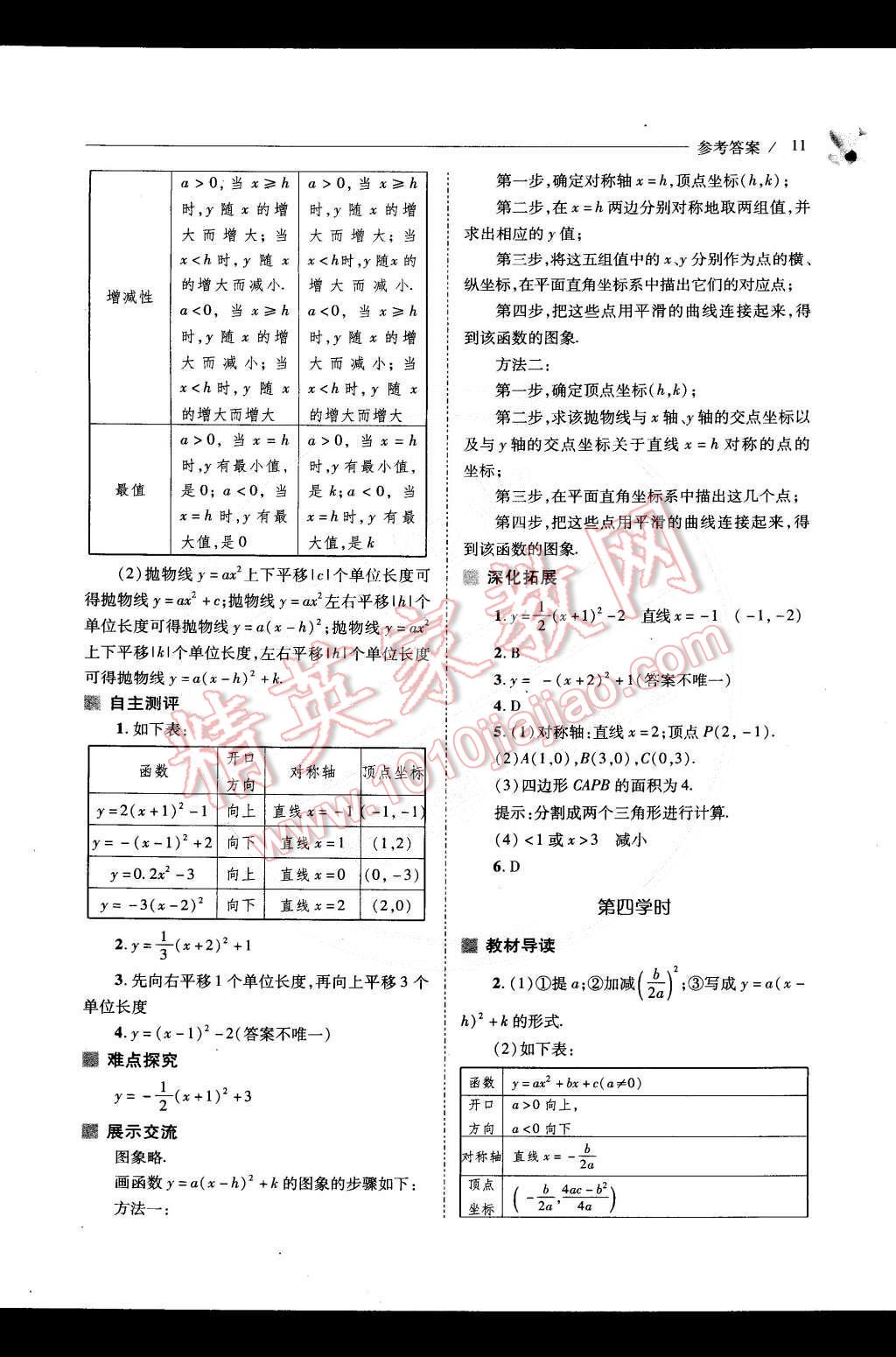 2015年新課程問(wèn)題解決導(dǎo)學(xué)方案九年級(jí)數(shù)學(xué)下冊(cè)北師大版 第12頁(yè)