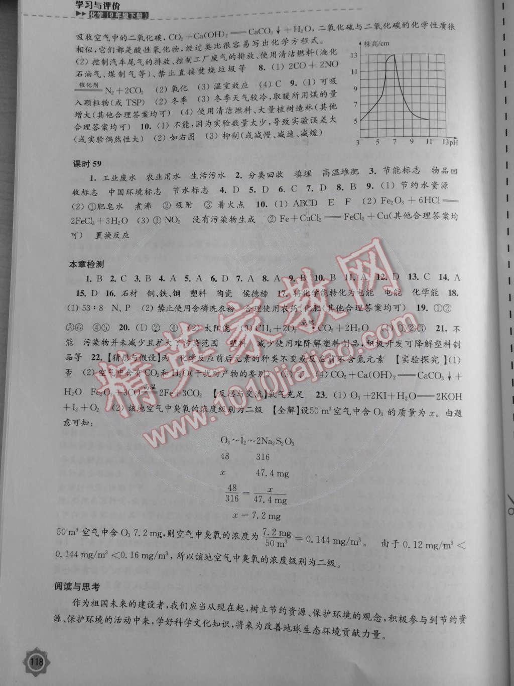 2015年學(xué)習(xí)與評價(jià)九年級化學(xué)下冊滬教版 第12頁