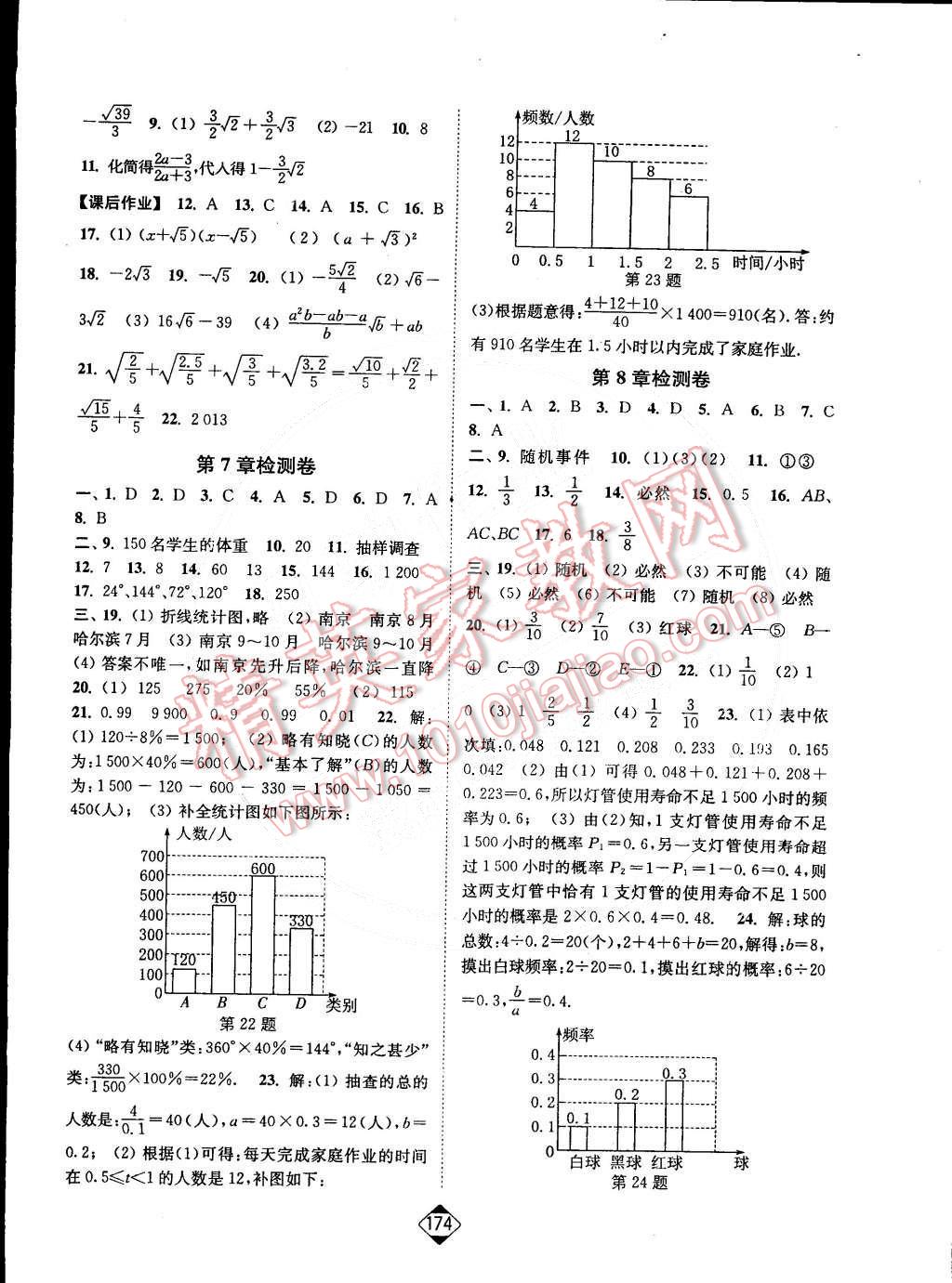 2015年輕松作業(yè)本八年級(jí)數(shù)學(xué)下冊(cè)新課標(biāo)江蘇版 第16頁(yè)