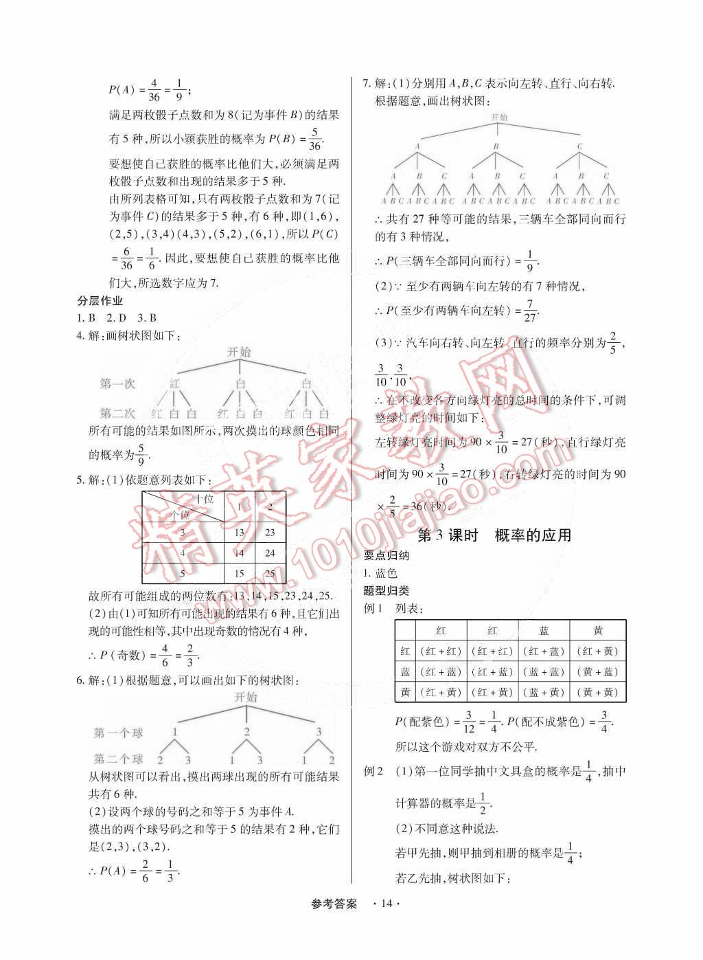 2014年一課一練創(chuàng)新練習(xí)九年級(jí)數(shù)學(xué)全一冊(cè)北師大版 第14頁(yè)