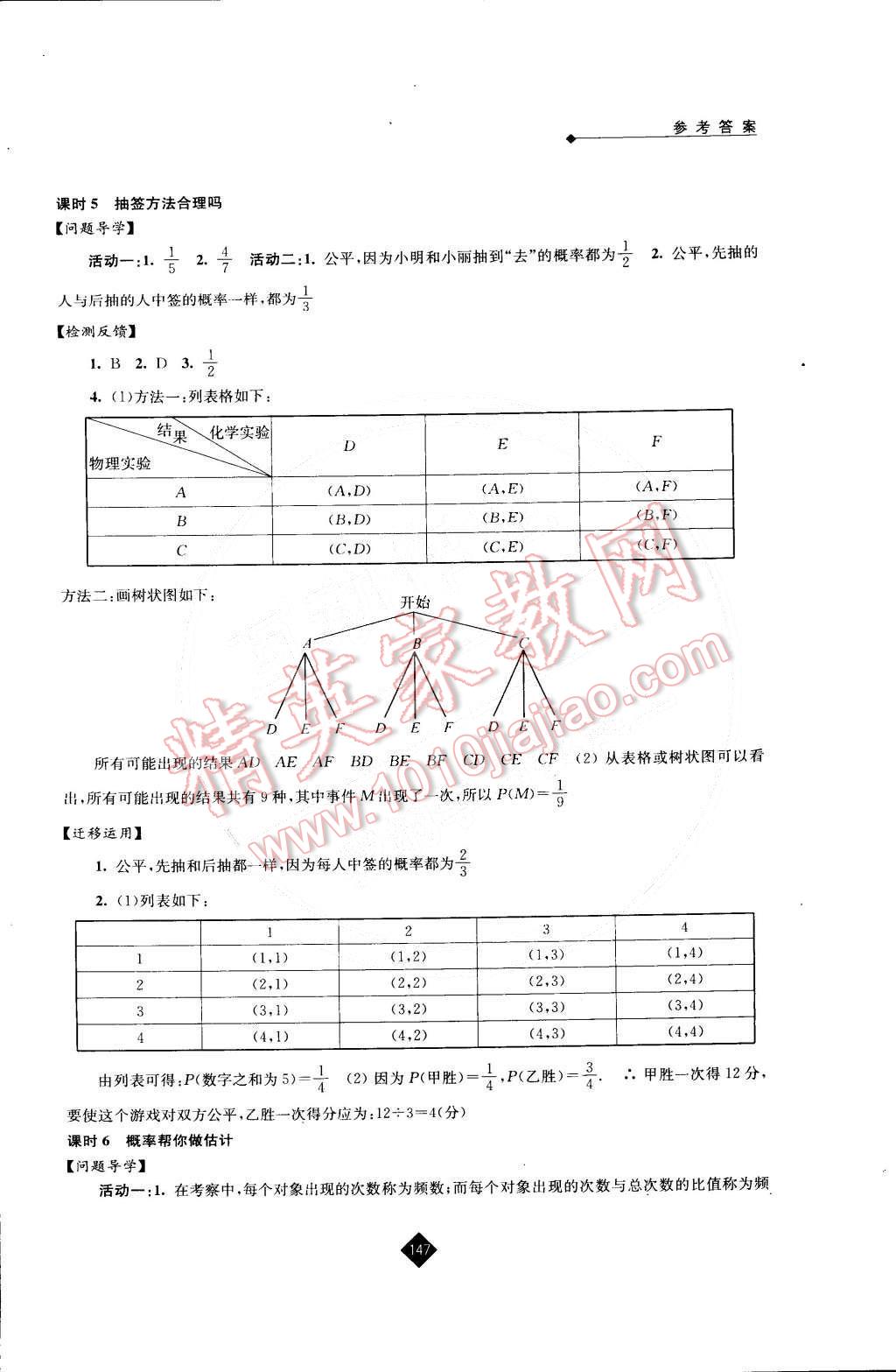 2015年伴你学九年级数学下册苏科版 第15页