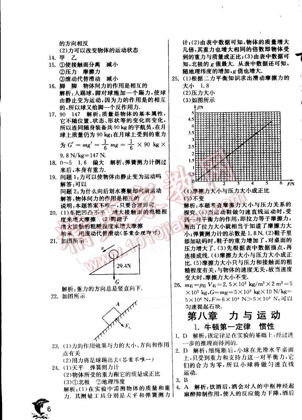 2015年實驗班提優(yōu)訓(xùn)練八年級物理下冊教科版 第6頁