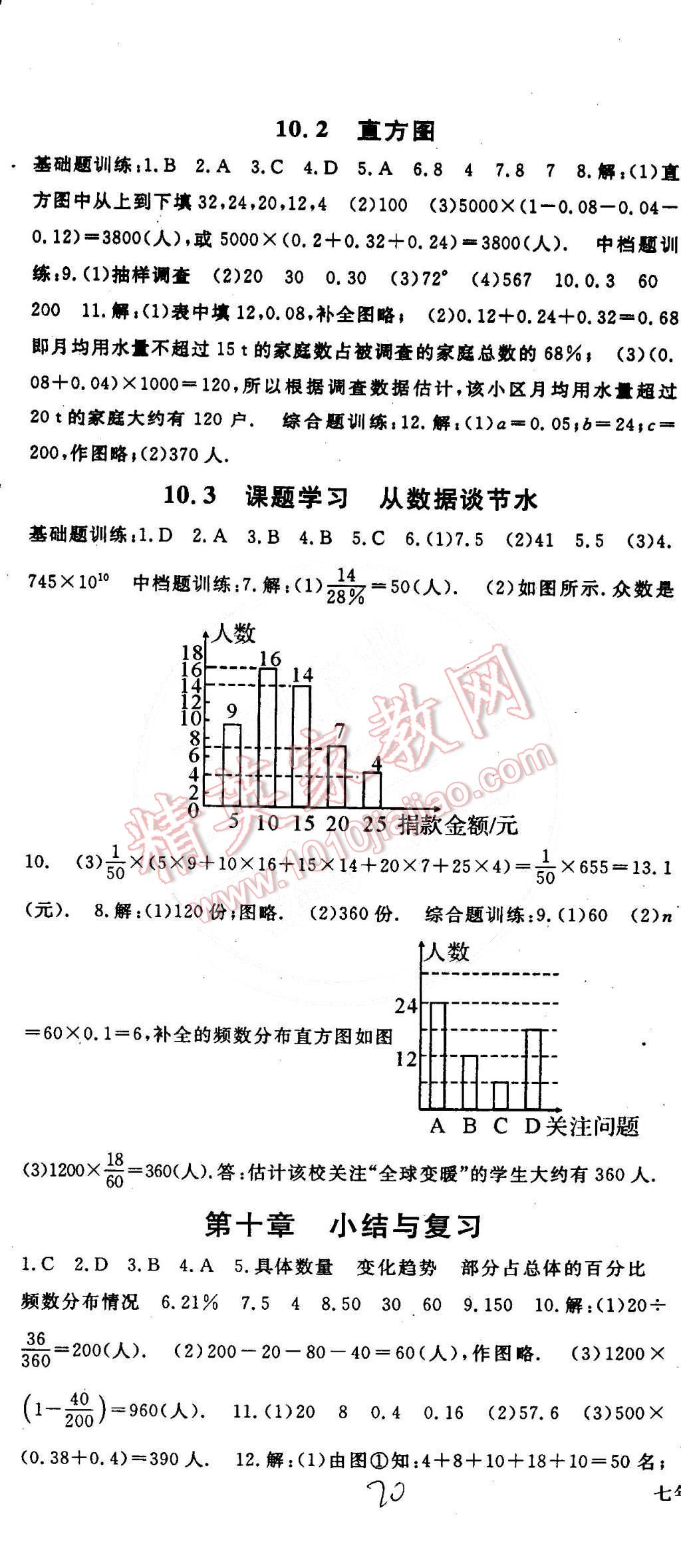 2015年名師大課堂七年級數(shù)學下冊人教版 第20頁