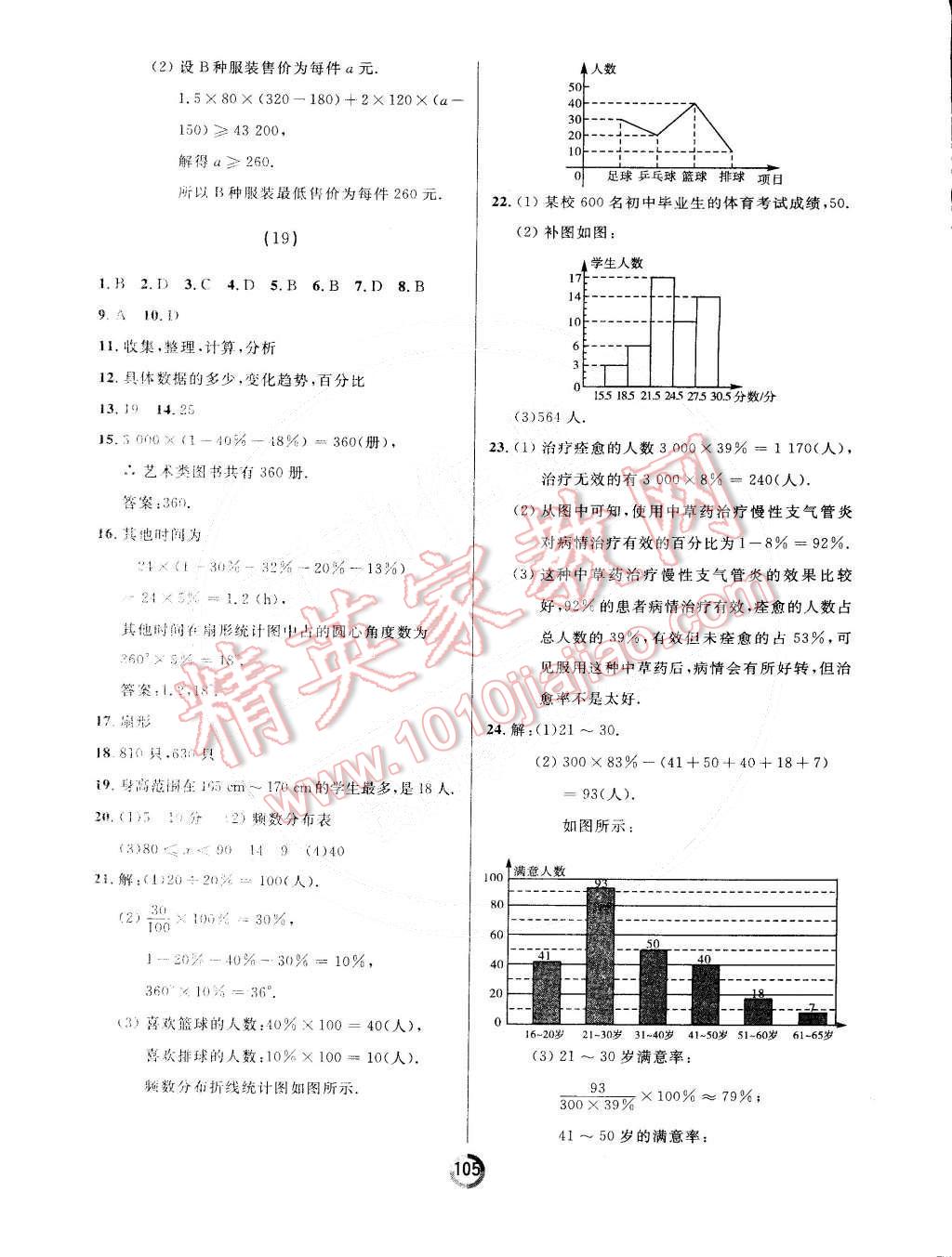 2015年诚成教育学业评价七年级数学下册人教版 第13页