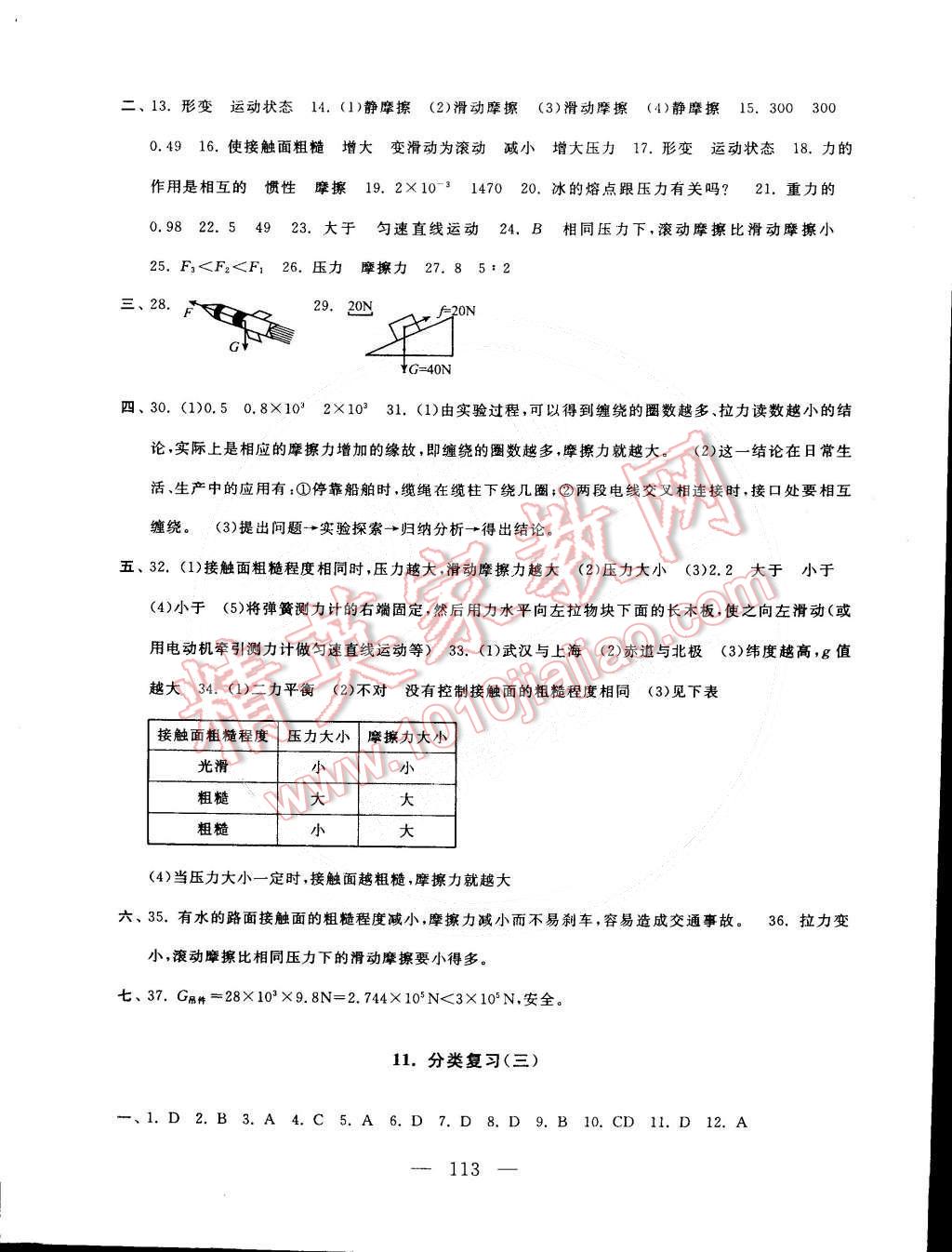 2015年啟東黃岡大試卷八年級物理下冊蘇科版 第9頁