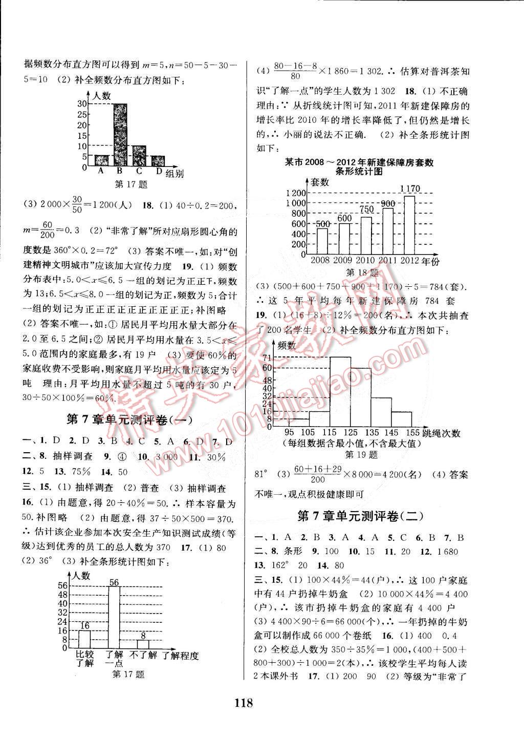 2015年通城学典初中全程测评卷八年级数学下册苏科版 第2页