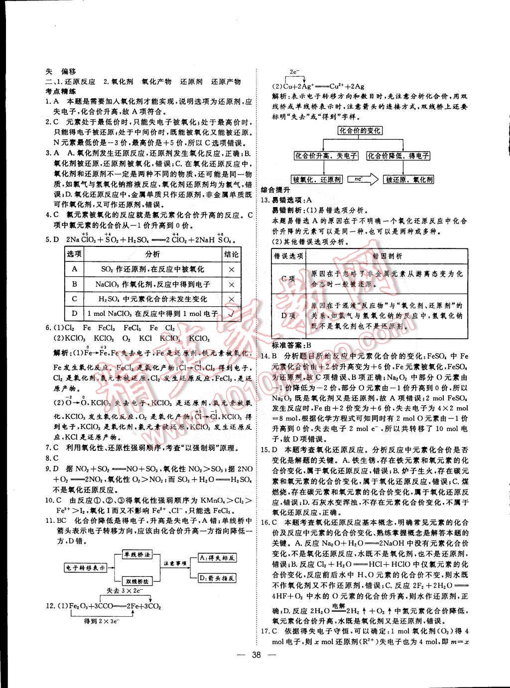 2015年快樂假期寒假生活高一化學(xué) 第7頁